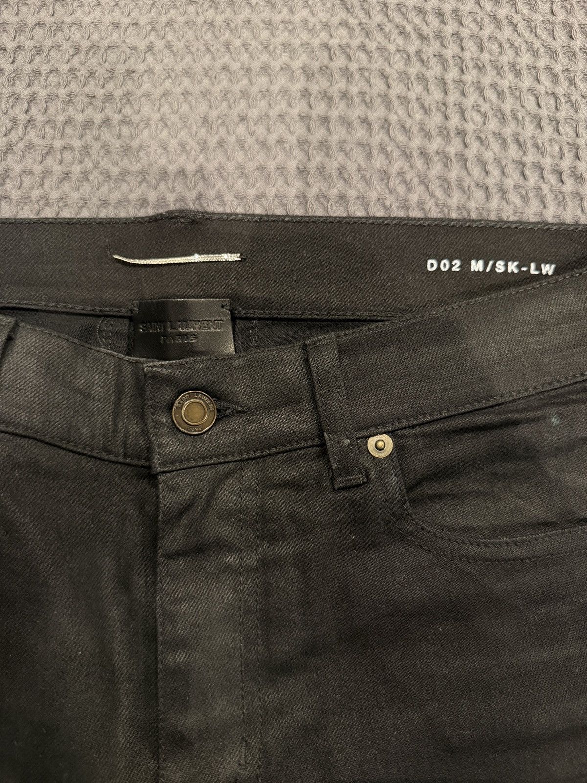 Saint Laurent Paris Saint Laurent Jeans Size US 31 - 3 Thumbnail