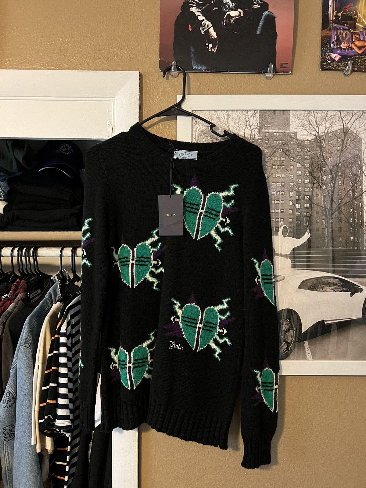 Prada Prada wool sweater Size US XXS / EU 40 - 1 Thumbnail