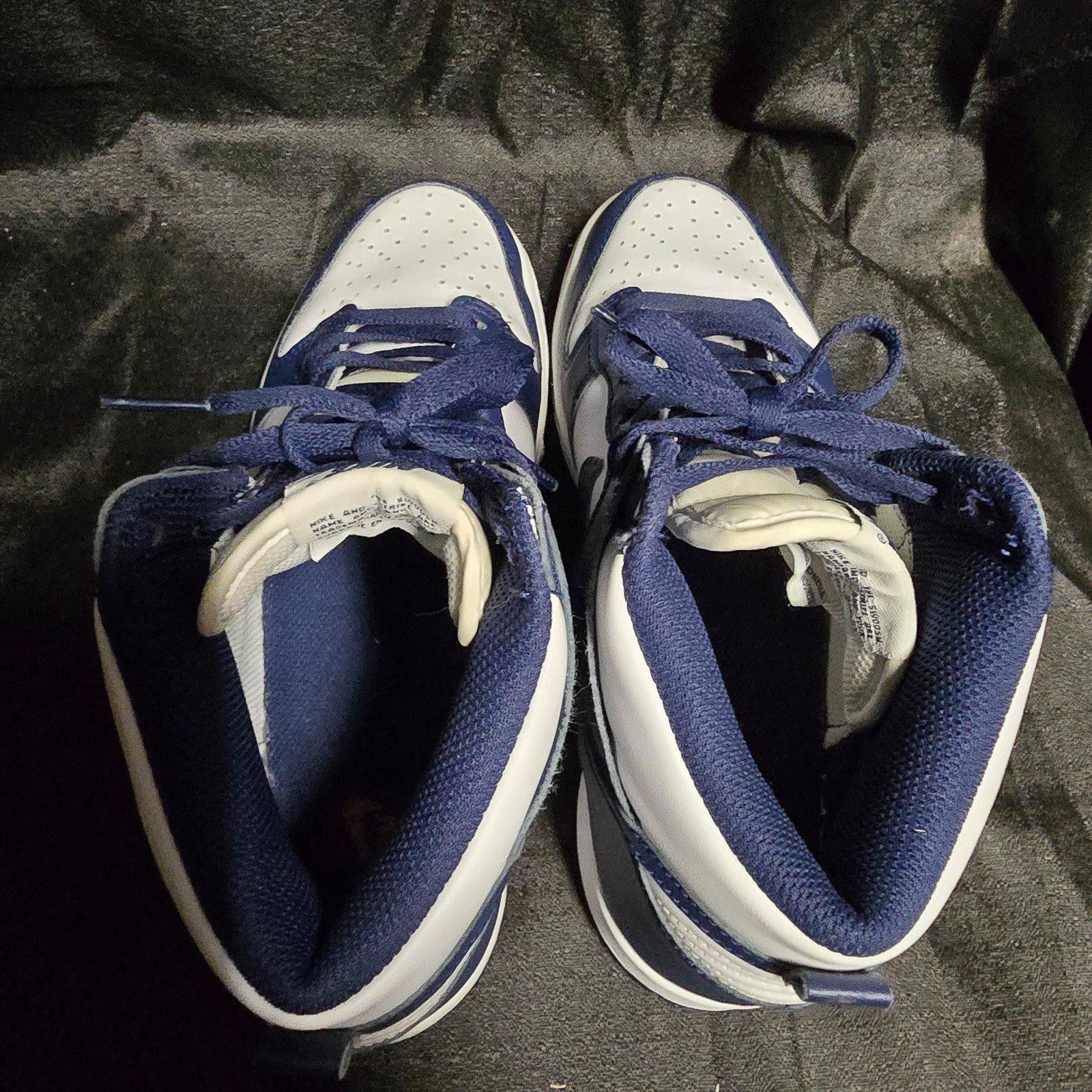 Nike Nike Dunk High GS ‘Midnight Navy’ Size 7Y 8.5W DB2179-104 Size US 7 / EU 40 - 5 Thumbnail