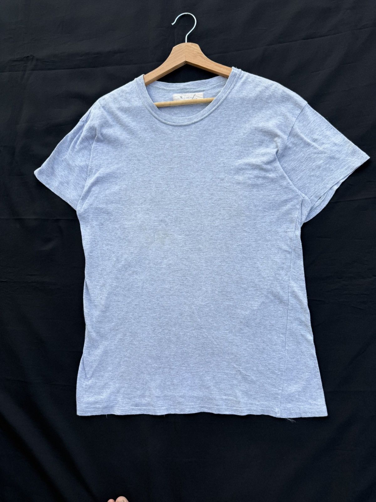 Yohji Yamamoto Rare Vintage 90s Y's Yohji Yamamoto Plain Tshirt Size US S / EU 44-46 / 1 - 4 Thumbnail