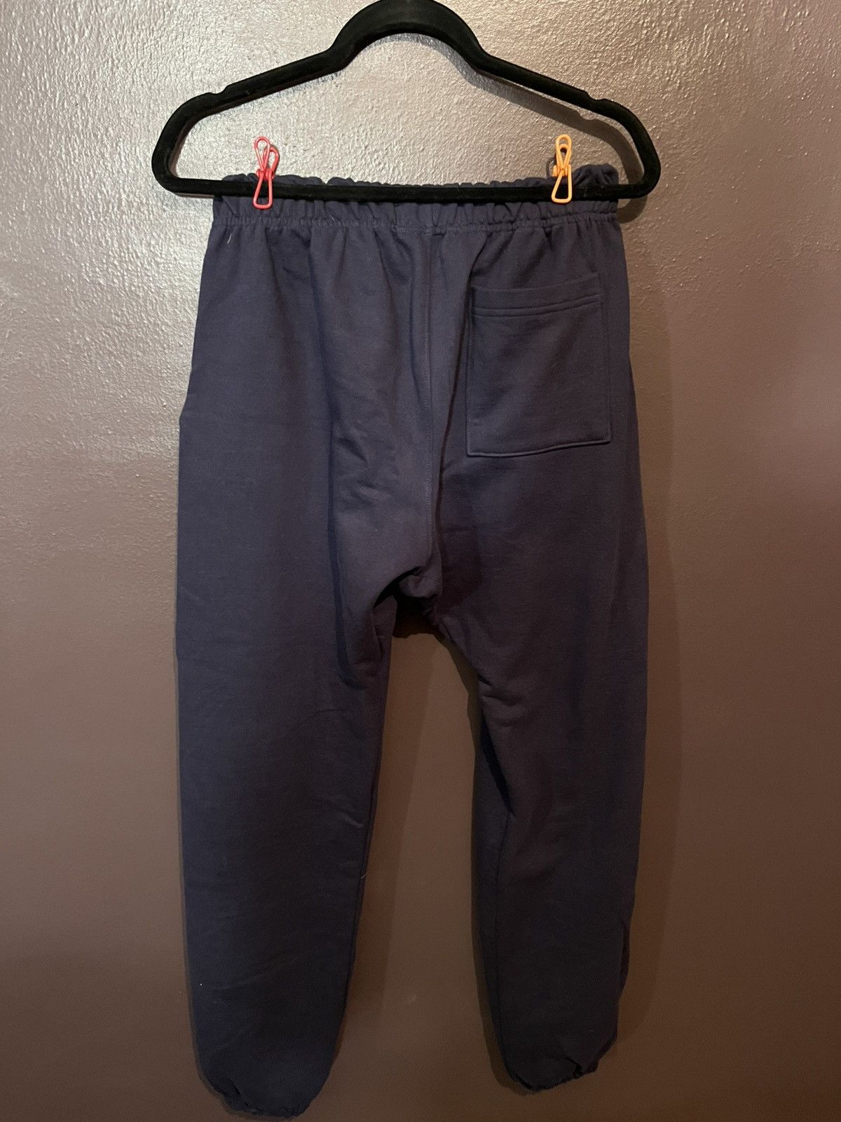 STAFF WORKFORCE STAFF WORKFORCE RARE Maintenance Sweatpants Navy G59 Size US 32 / EU 48 - 2 Thumbnail