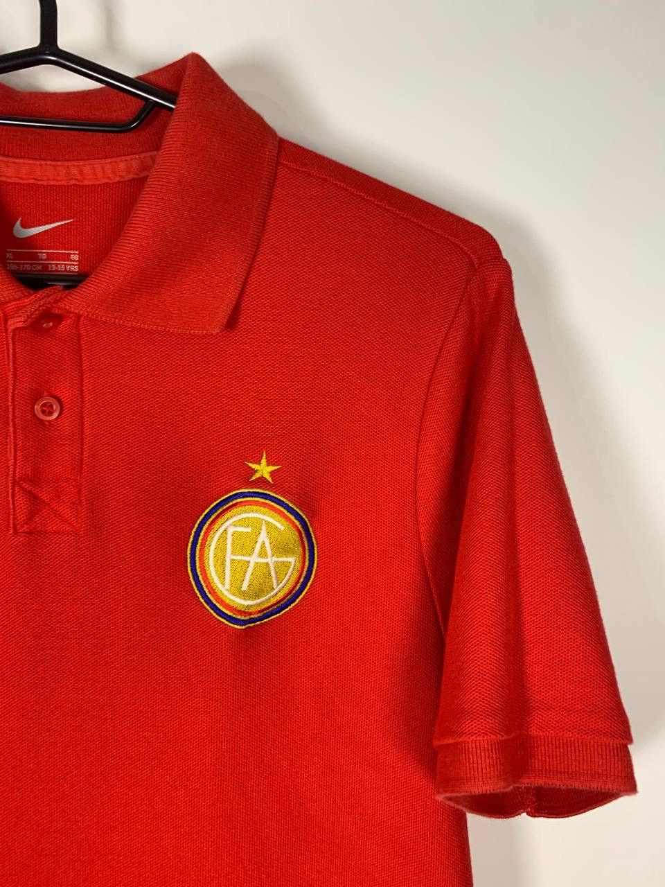 Nike Nike Football Association Coach Polo Shirt Red SK Staff Size US M / EU 48-50 / 2 - 3 Thumbnail