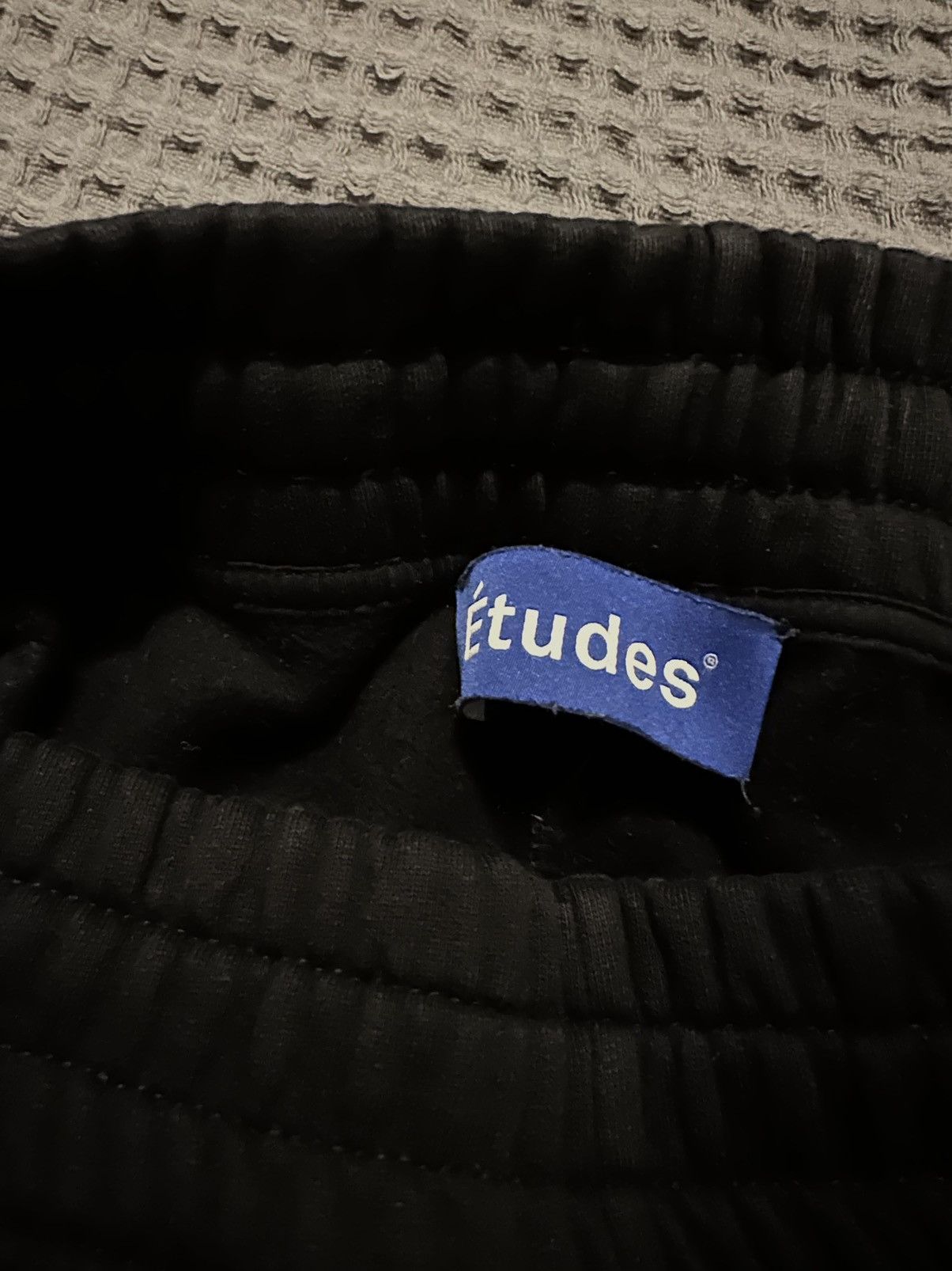 Etudes Etudes Logo Printed Tapered Leg Pants Size US 32 / EU 48 - 3 Thumbnail