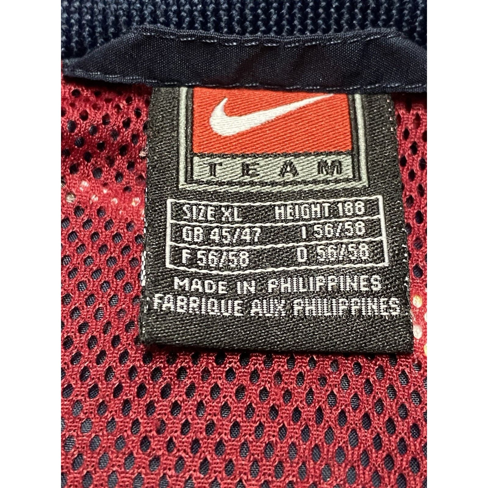 Nike Vtg Barcelona Training Top Jacket Raincoat 1990's Nike Sz XL Size US XL / EU 56 / 4 - 4 Thumbnail