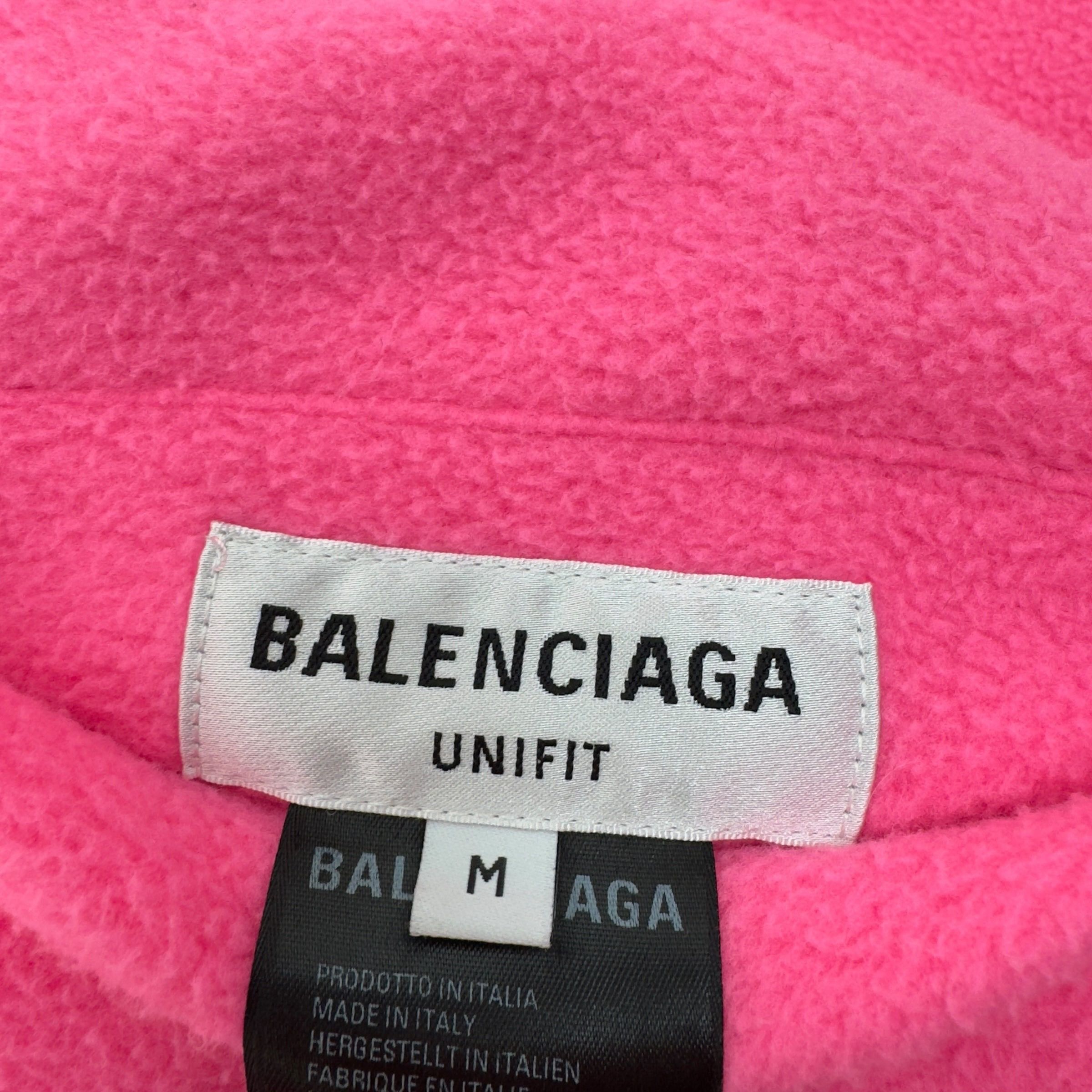 Balenciaga BALENCIAGA OVERSIZED REVERSIBLE JACKET PINK / BLACK M Size US M / EU 48-50 / 2 - 7 Thumbnail