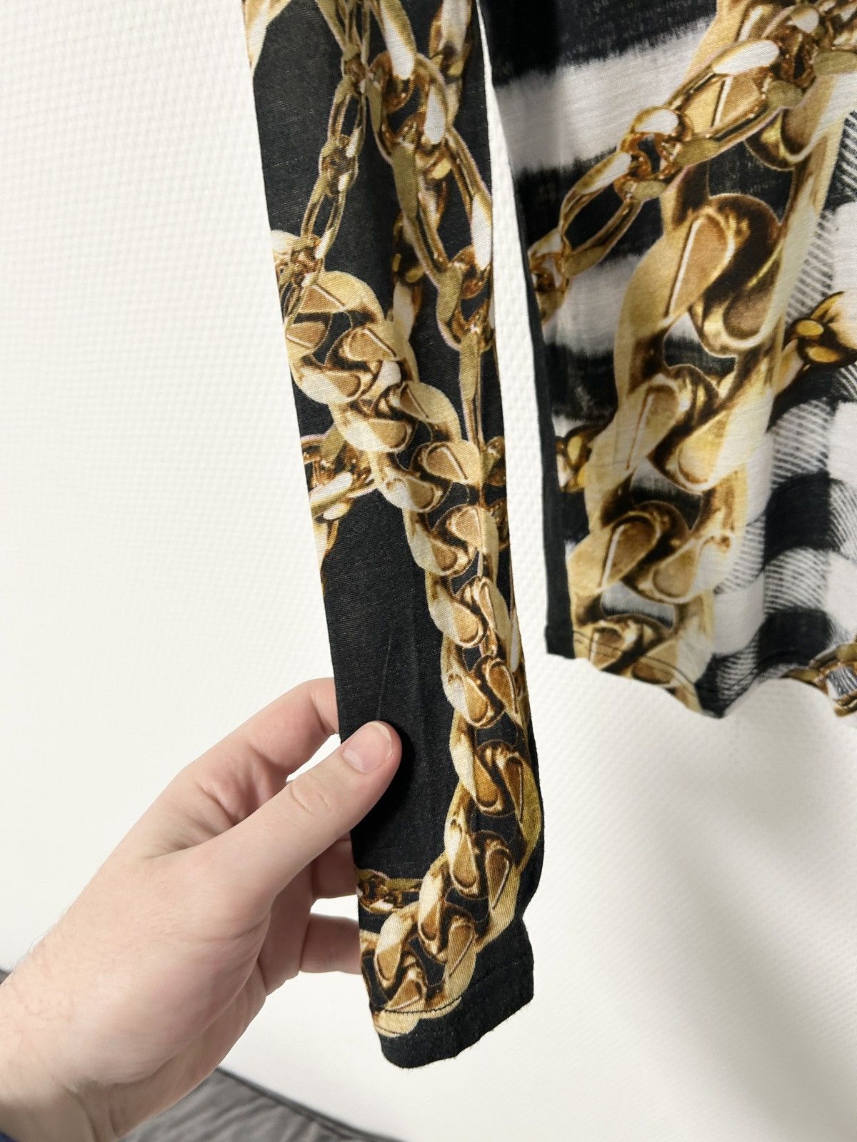 Balmain SS2013 Chain Print Long Sleeve Size US S / EU 44-46 / 1 - 4 Thumbnail