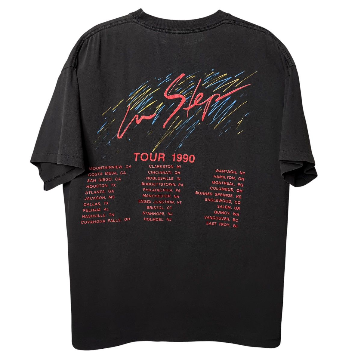 Band Tees Vintage 1990 Stevie Ray Vaughan Band T-Shirt, Size XL, Rare! Size US XL / EU 56 / 4 - 3 Thumbnail