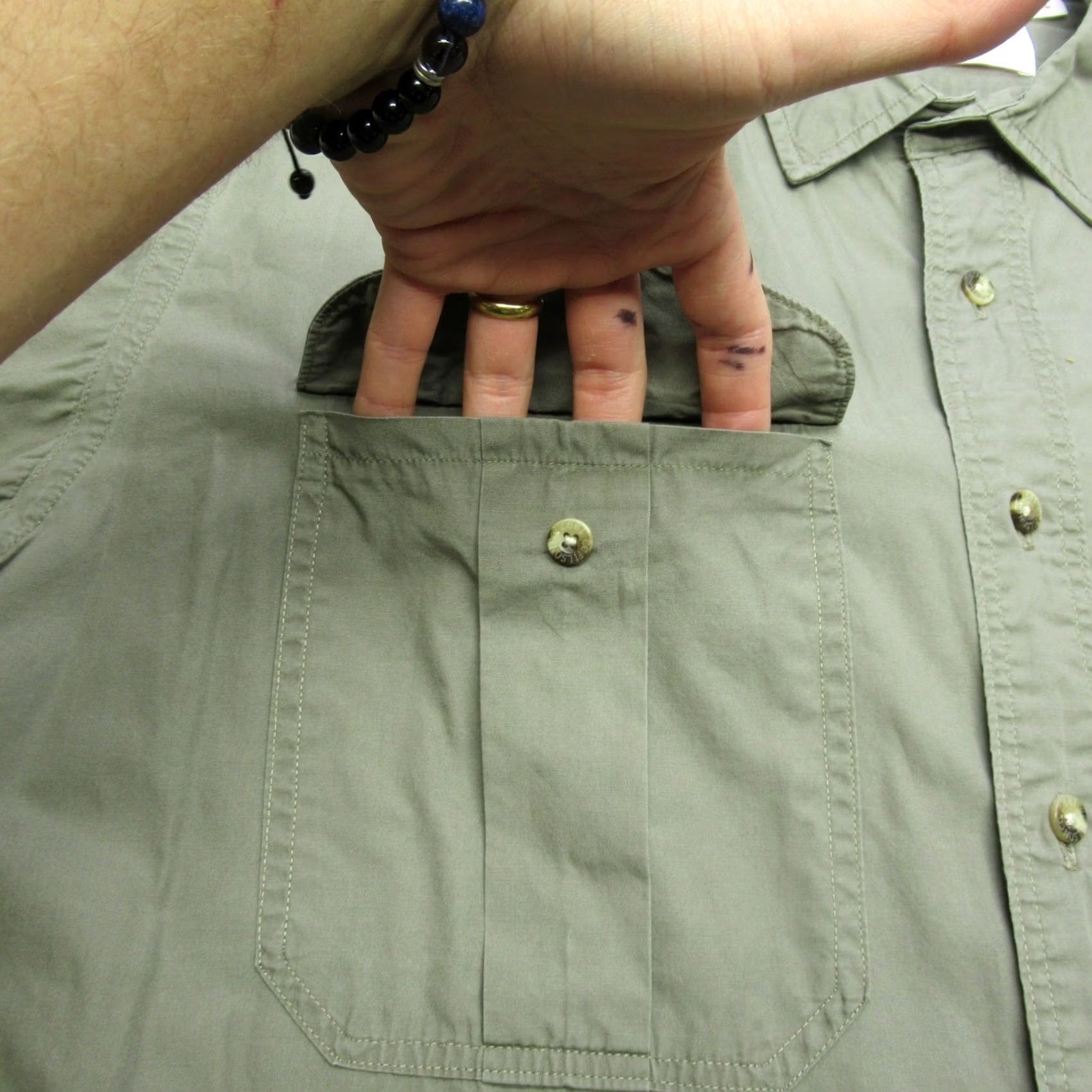 Filson Filson Shirt Mens XL Brown Long Sleeve Button-Up Pockets Work Utility 90s VTG Size US XL / EU 56 / 4 - 5 Thumbnail