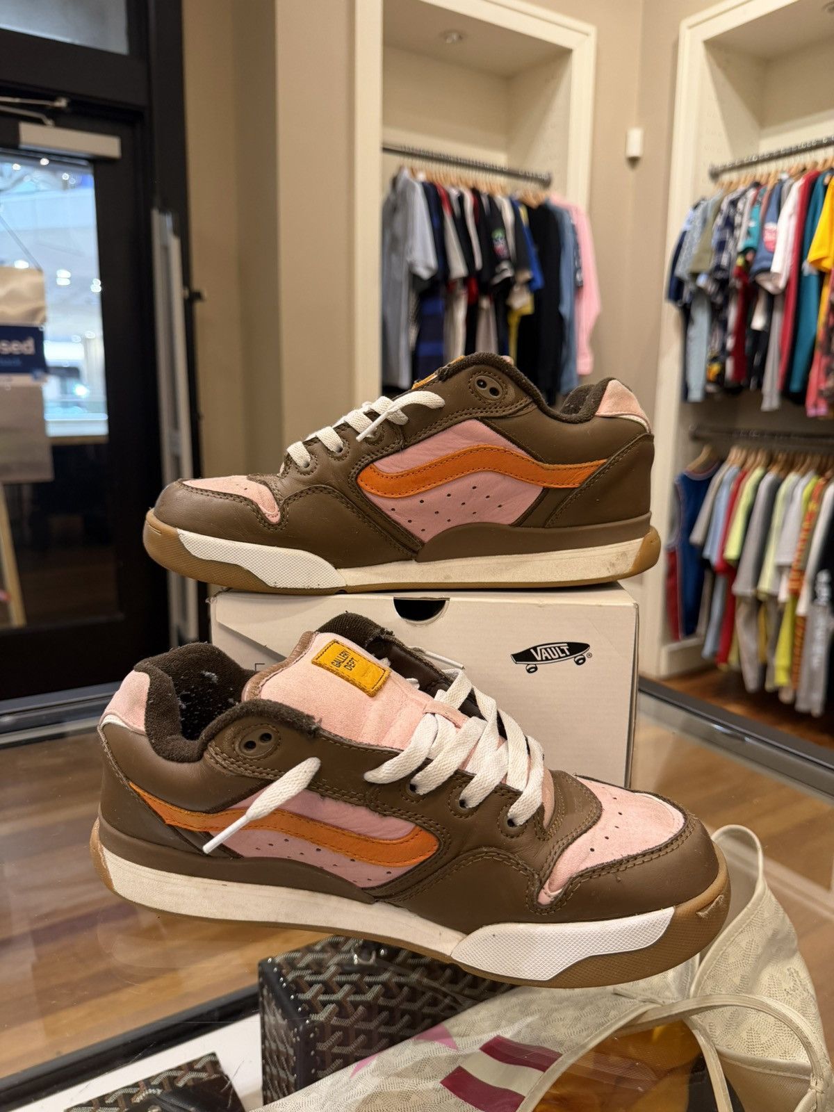 Gallery Dept. × Vans Gallery Dept x Vans Rowley XLT LX ‘Gallery Dept Neopolitan’ Size US 9.5 / EU 42-43 - 3 Thumbnail