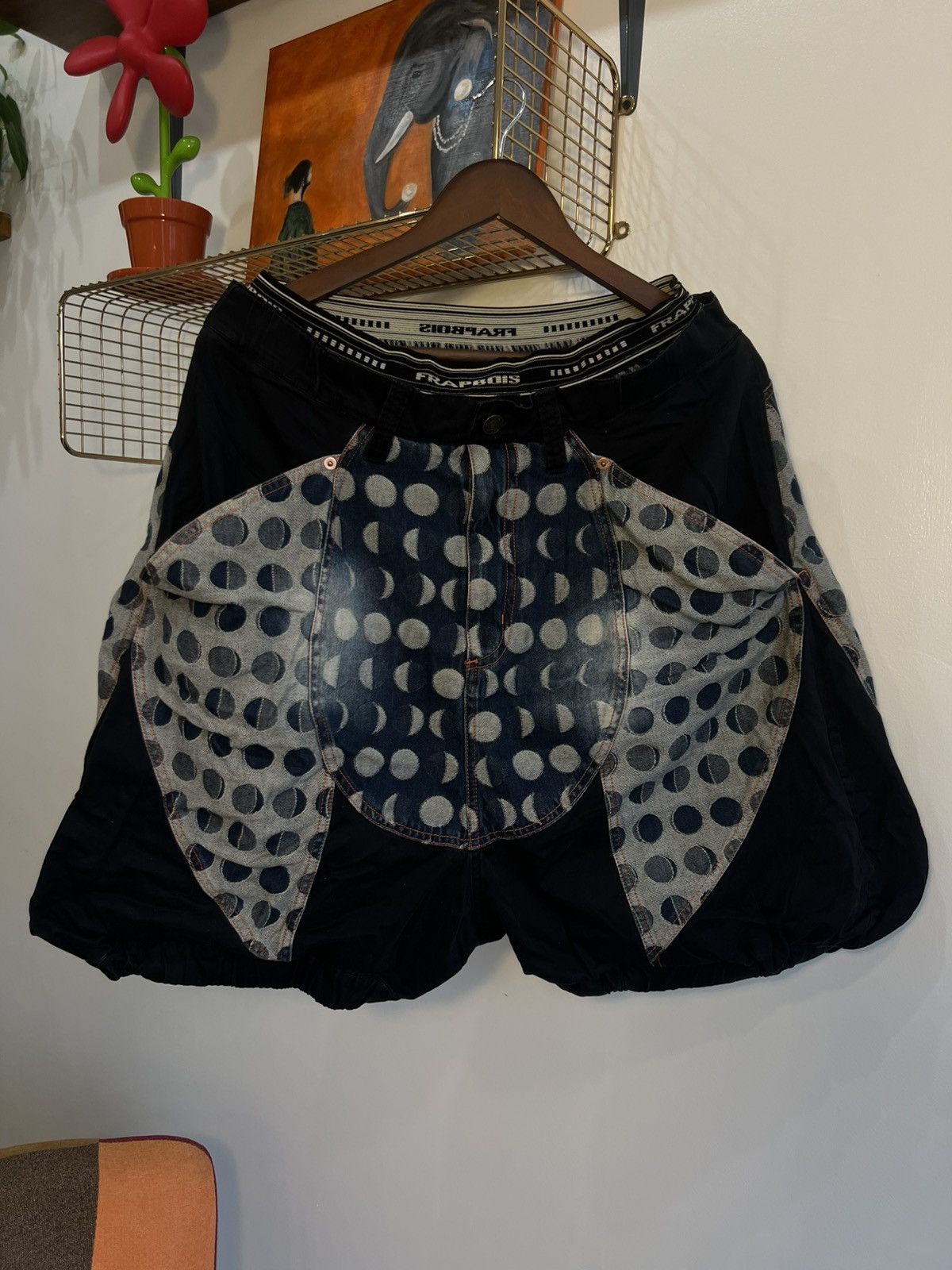 Frapbois Frapbois X Issey Miyake Moon Phase Lover boy Shorts Size US 34 / EU 50 - 4 Thumbnail