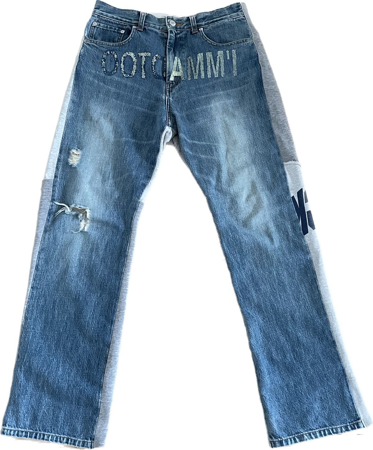 Undercover Undercover “IMMADTOO” Hybrid Denim | Grailed