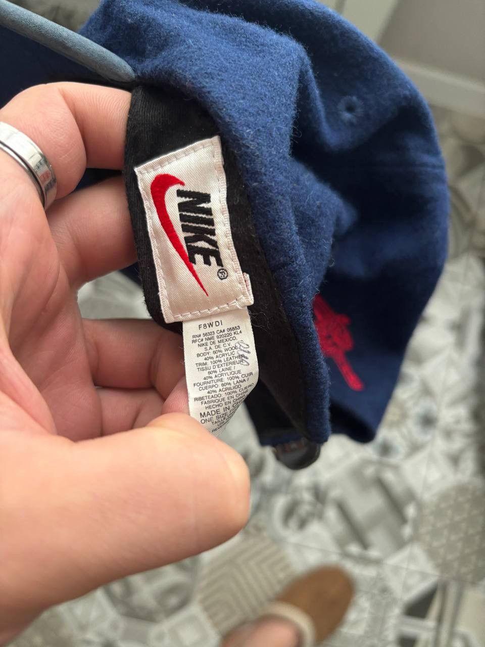 Nike Nike Vintage Arsenal Cap Jersey big logo mega rare 90’s Size ONE SIZE - 9 Thumbnail