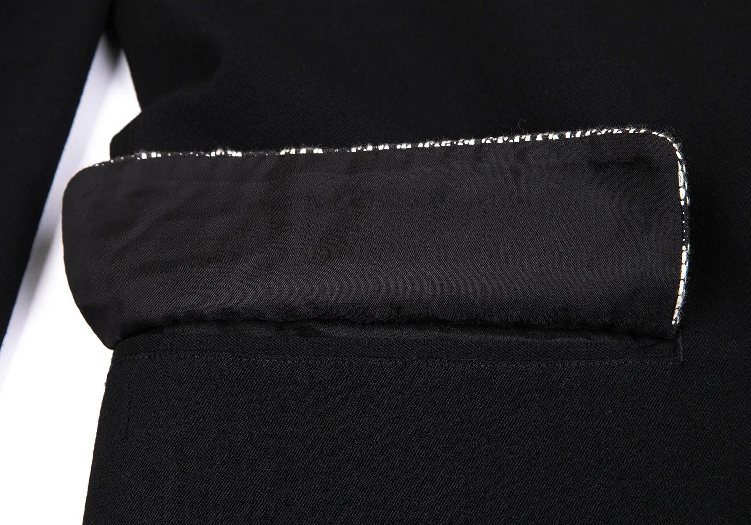 Yohji Yamamoto Yohji Yamamoto Japanese Fabric Wool Gabardine Jacket Size US S / EU 44-46 / 1 - 12 Thumbnail