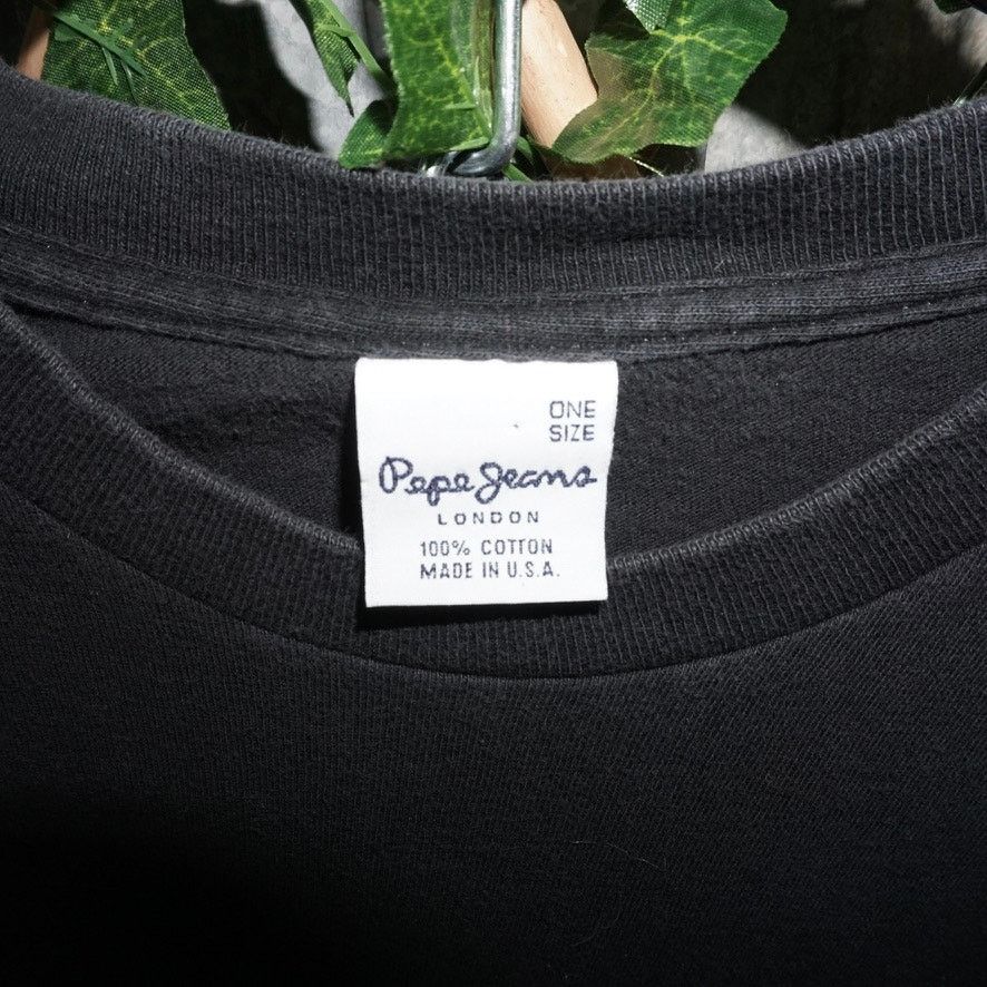 Pepe Jeans Large /Vintage Y2K PEPE jeans London tribal 1990s LS t-shirt Size US L / EU 52-54 / 3 - 3 Thumbnail
