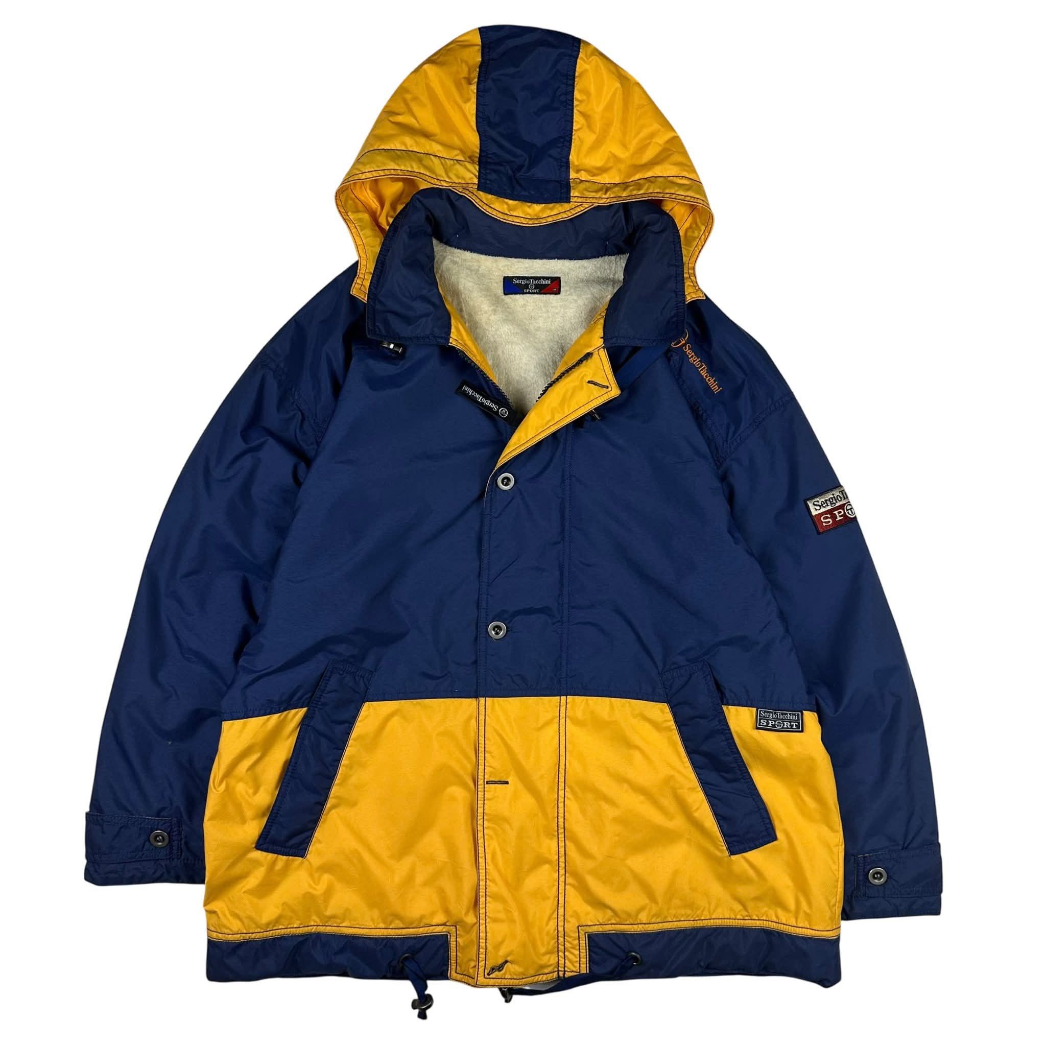Sergio Tacchini Vintage Sergio Tacchini Hoodie Jackets Winters Size US XL / EU 56 / 4 - 3 Thumbnail