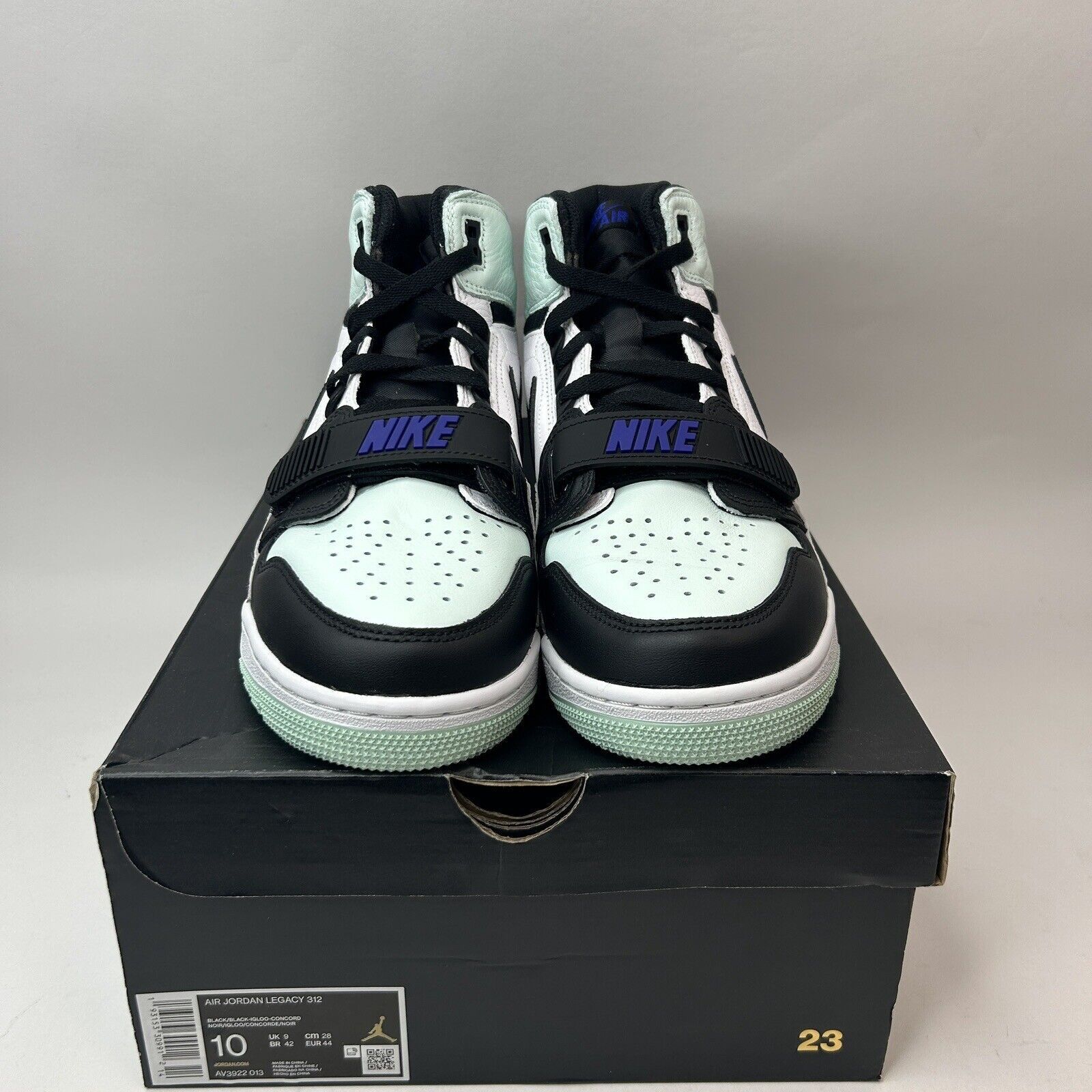 Jordan Brand Nike Air Jordan Legacy 312 “Igloo Black Concord” 2023 Size US 10 / EU 43 - 2 Thumbnail