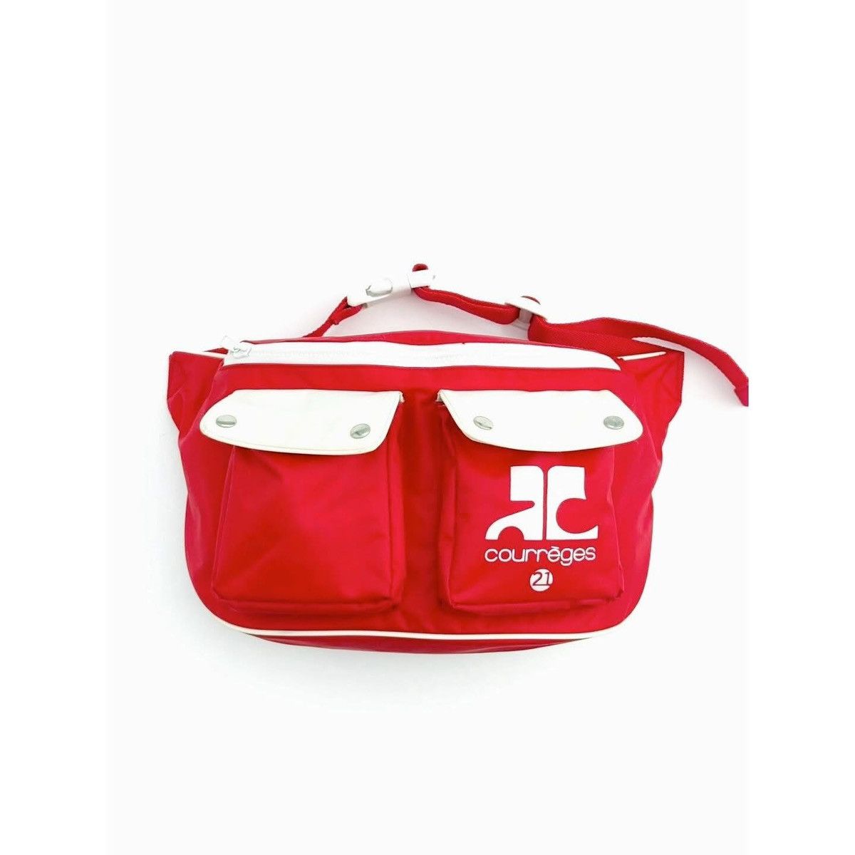 Courreges Courreges Red Waist Bag Size ONE SIZE - 1 Thumbnail