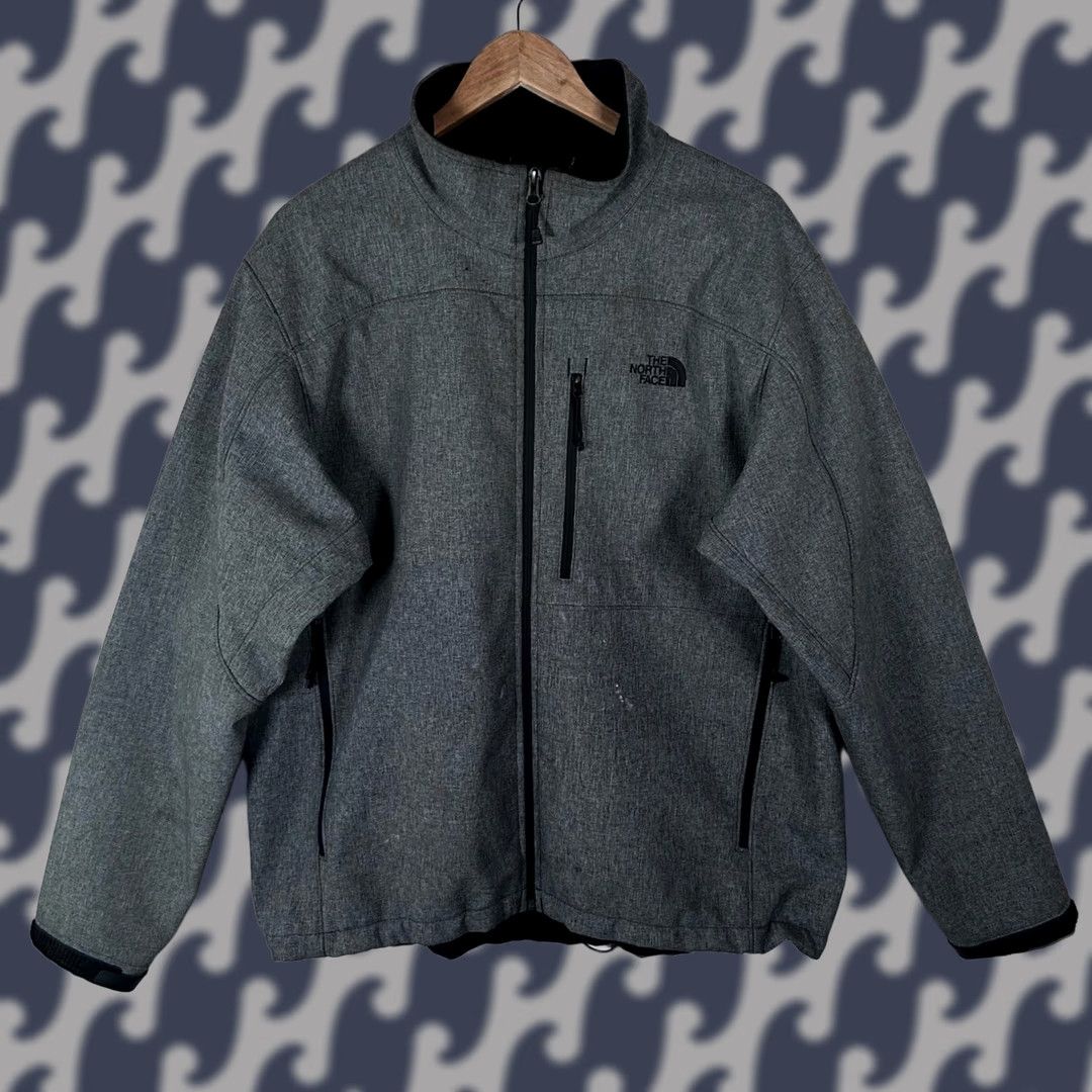 The North Face The North Face Apex Bionic Jacket Mens XL Gray Full Zip Windbreaker Softshell Size US XL / EU 56 / 4 - 1 Thumbnail