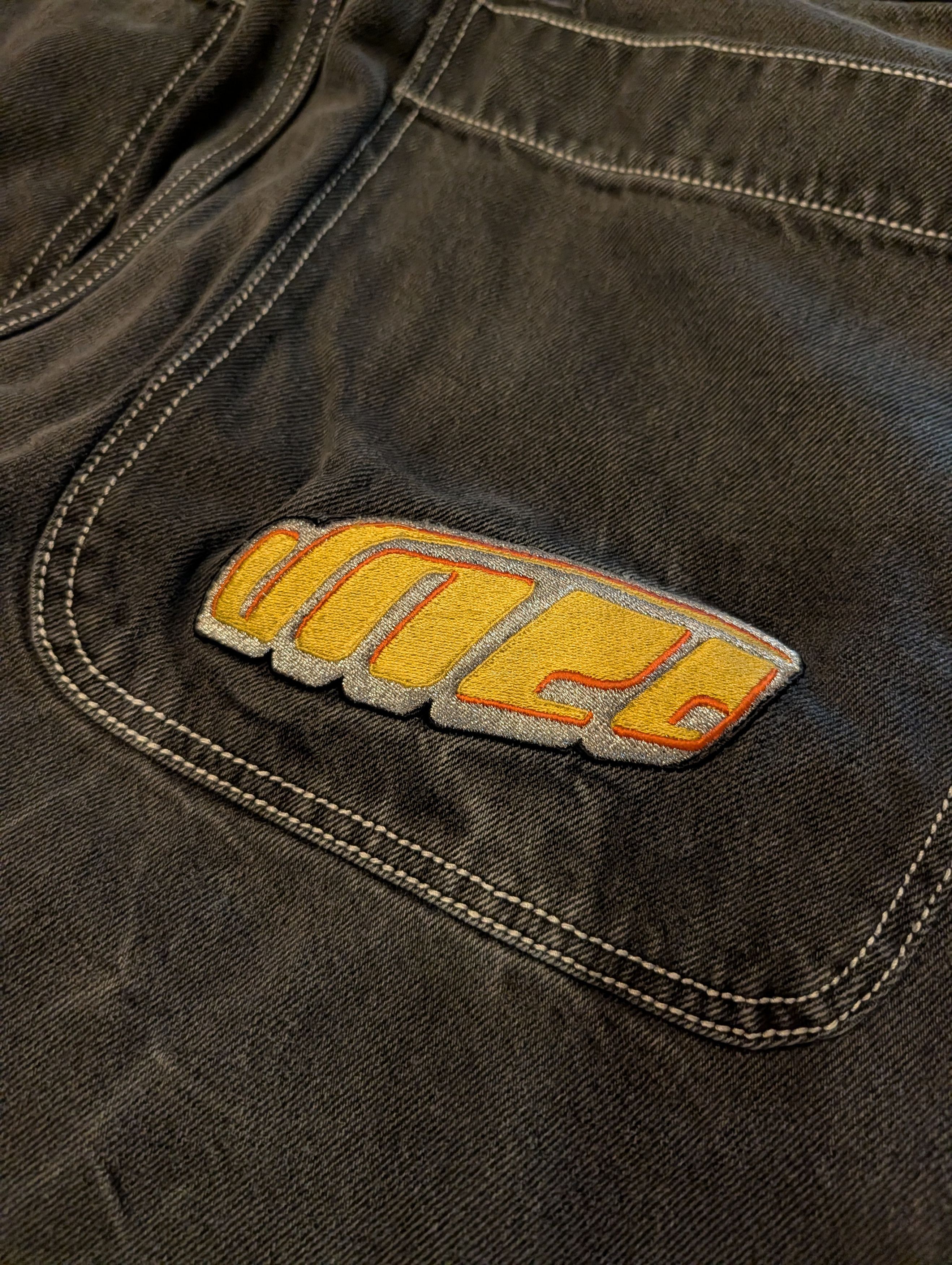 JNCO VTG JNCO Jeans 26 Barrel Baggy Denim Skater Pants 40x32 Size US 40 / EU 56 - 2 Thumbnail