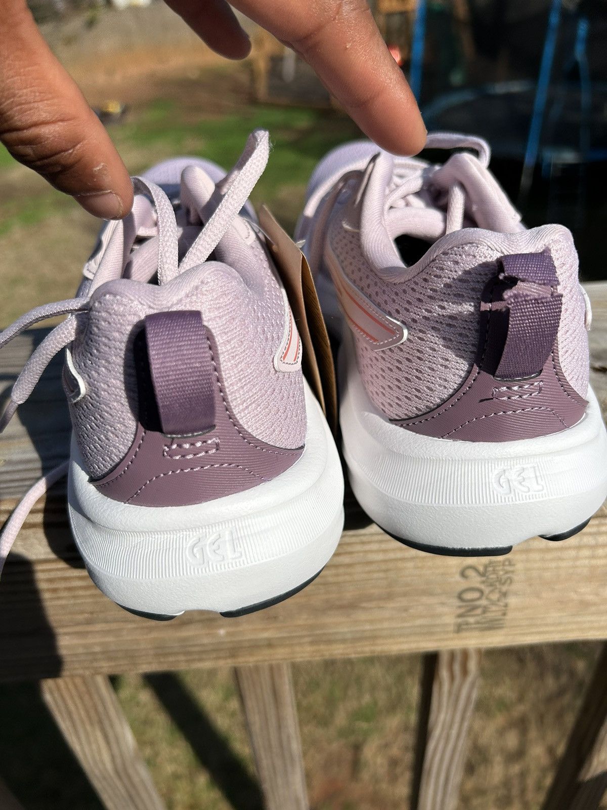 Asics Asics Pink Sneakers Size US 8.5 / IT 38.5 - 2 Thumbnail
