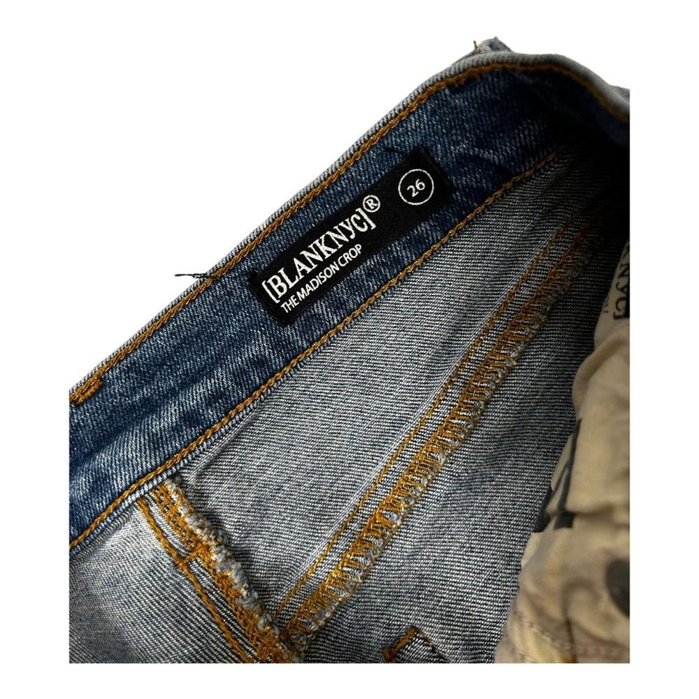 BLANKNYC BLANKNYC l Madison Crop Raw Hem Jeans Size 26 Size 26" / US 2 / IT 38 - 8 Thumbnail