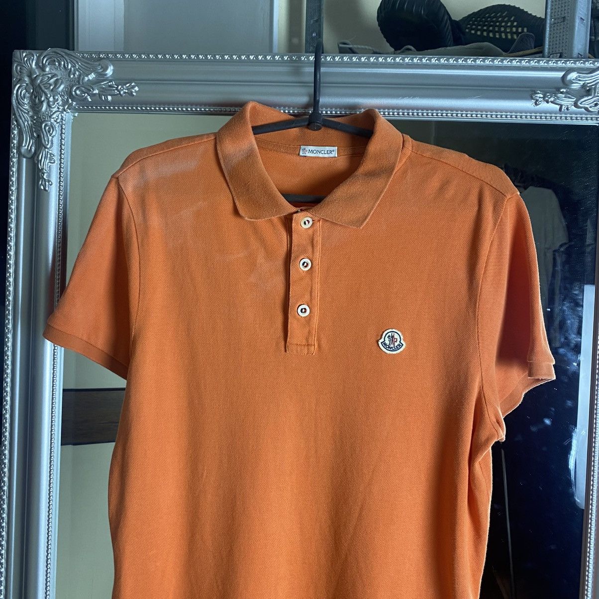 Moncler Moncler Polo Shirt Size US M / EU 48-50 / 2 - 2 Thumbnail