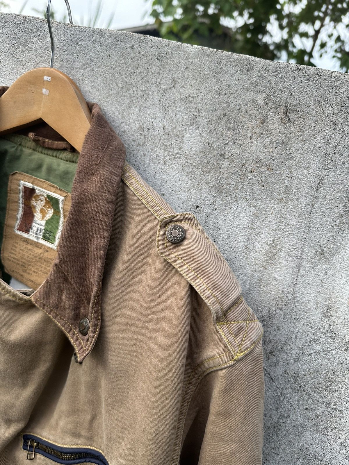 Vintage Machope Double collar jacket Size US L / EU 52-54 / 3 - 2 Thumbnail