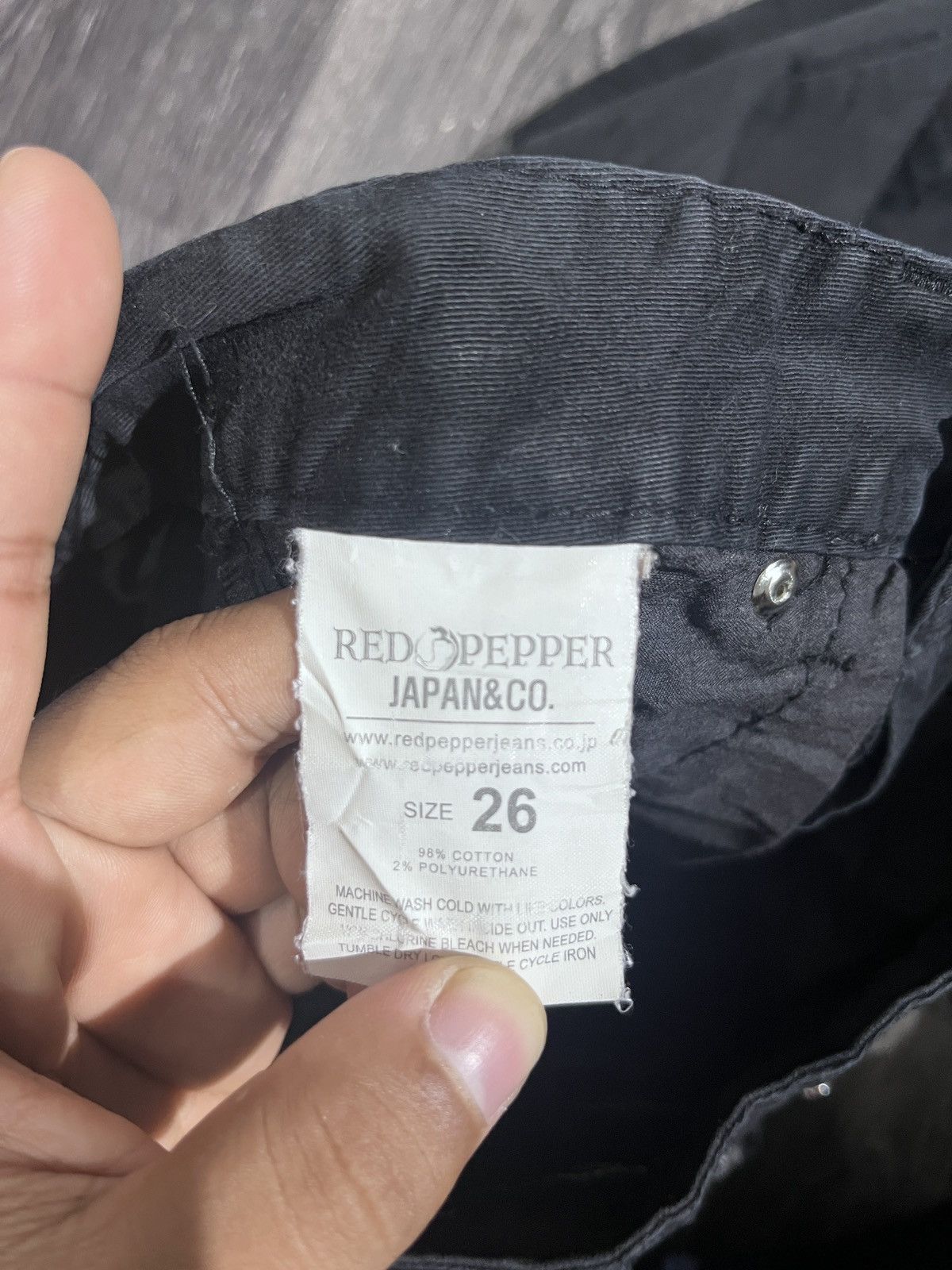 Japanese Brand Red Pepper British Flag Glazing Pant Size US 26 / EU 42 - 6 Thumbnail