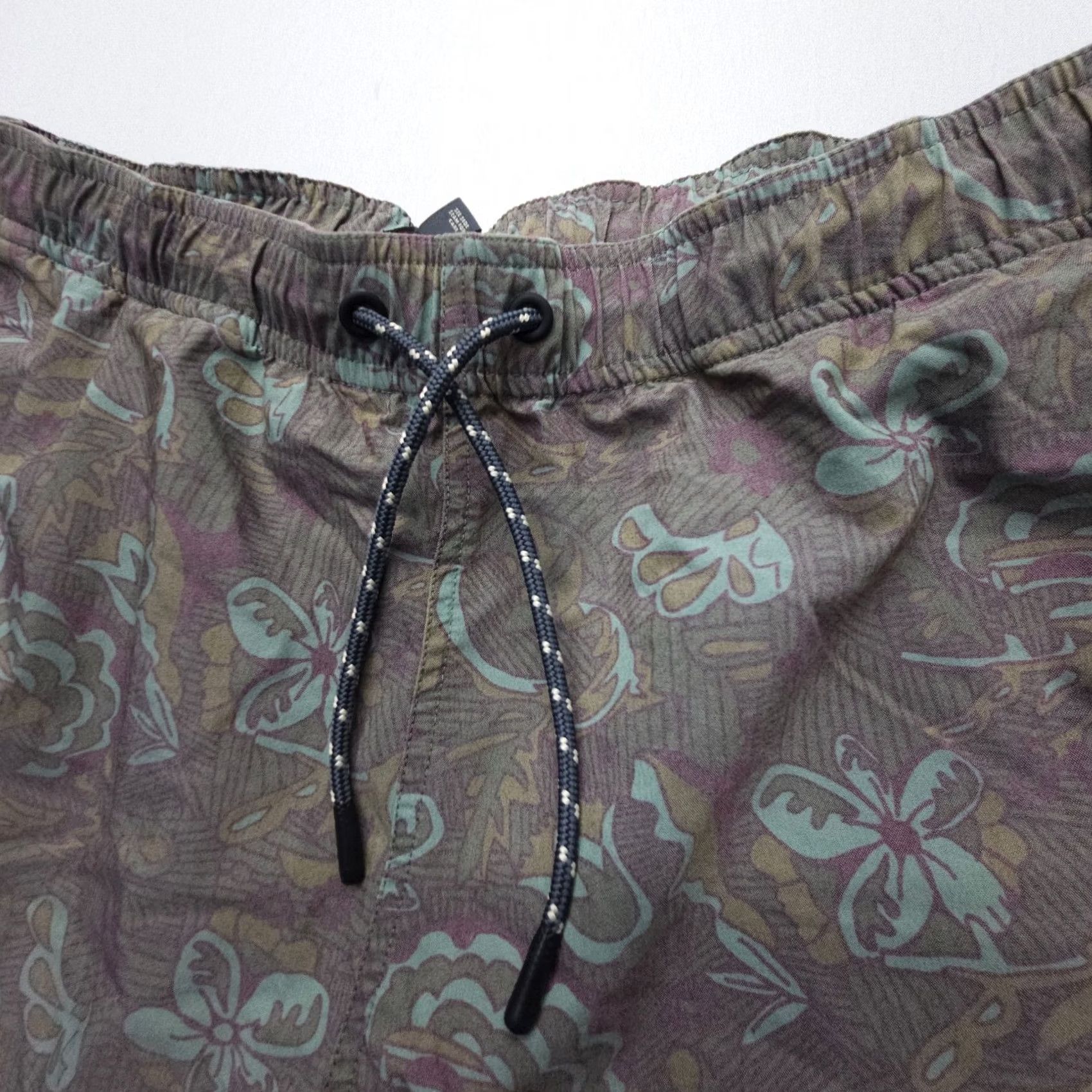 Toad&Co Toad & Co Boundless Pull-On Shorts Mens Large Floral Sports Paddle Pickle Size US 33 - 4 Thumbnail