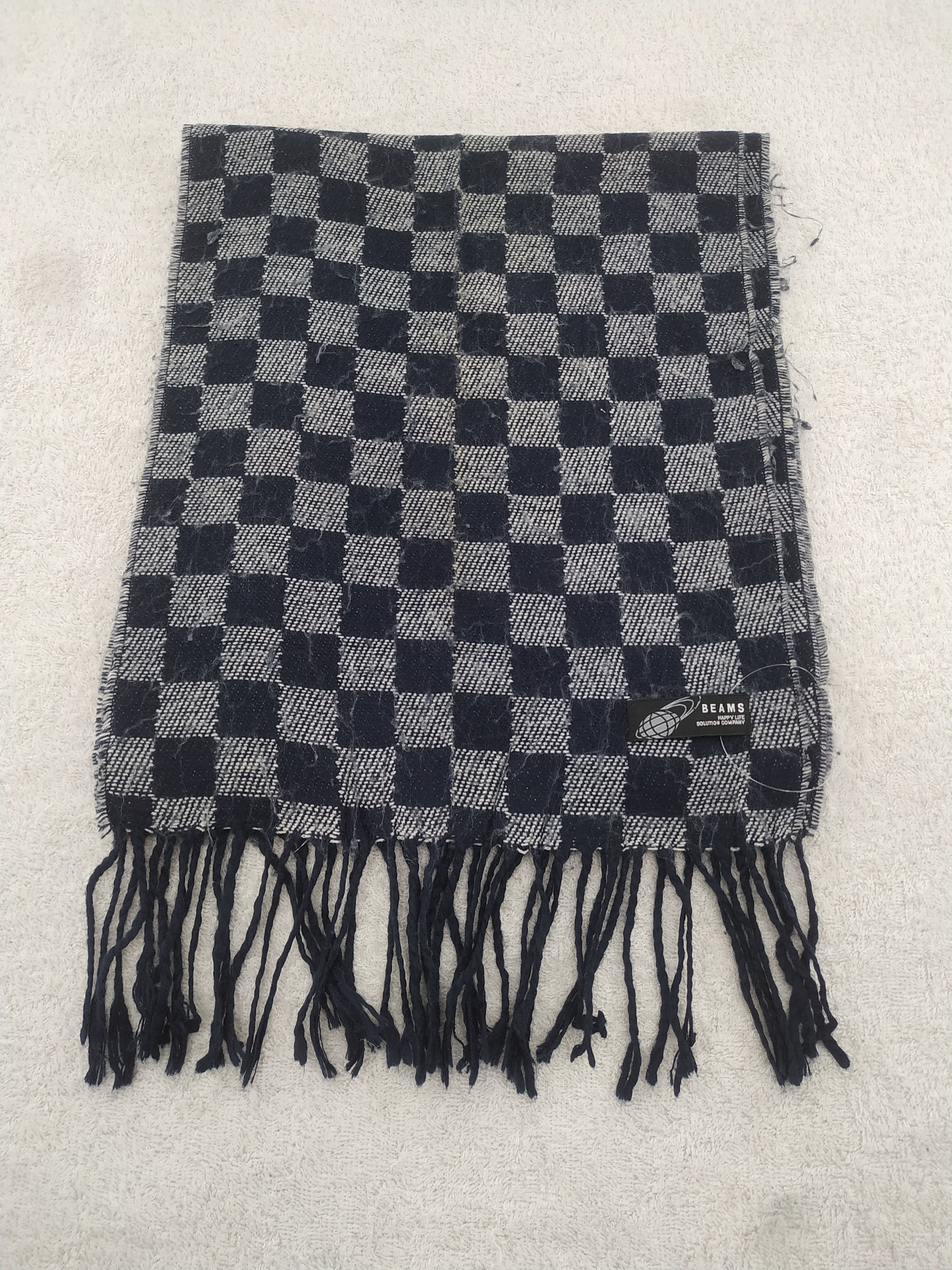 Beams Japan Vintage Beams Scarf/Muffler/Neckwear MF585 Size ONE SIZE - 2 Thumbnail