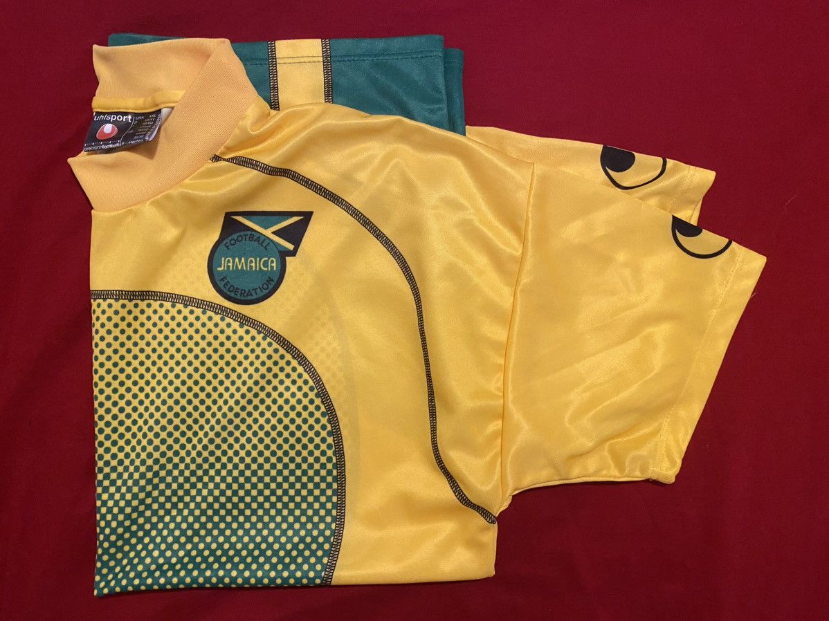Other Jamaica Uhlsport Jersey – Reggae Boyz – Rare Late 90s/2000s Size US XXL / EU 58 / 5 - 2 Thumbnail