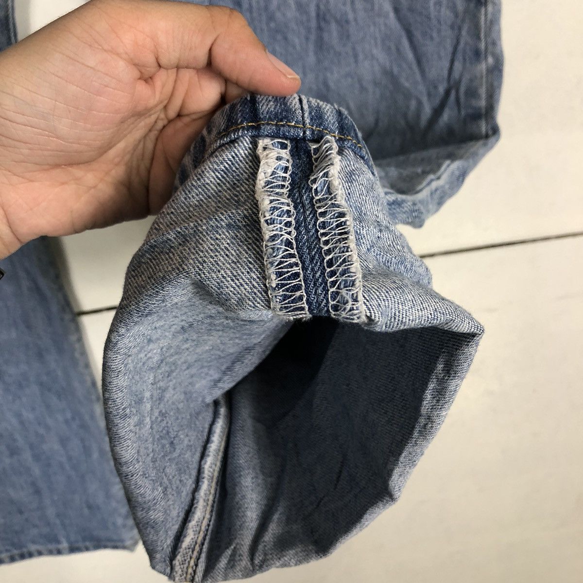 Levi's 🔥90’s VINTAGE LEVIS DISTRESSED DENIM JEANS USA Size US 36 / EU 52 - 11 Thumbnail