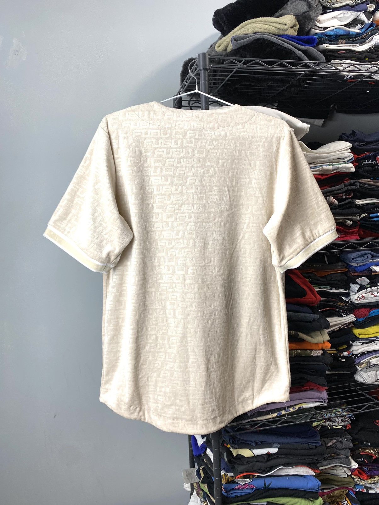 Fubu Vintage Fubu Monogram Jersey T Shirt Eminem Wu Tang Hip Hoo Size US S / EU 44-46 / 1 - 9 Thumbnail