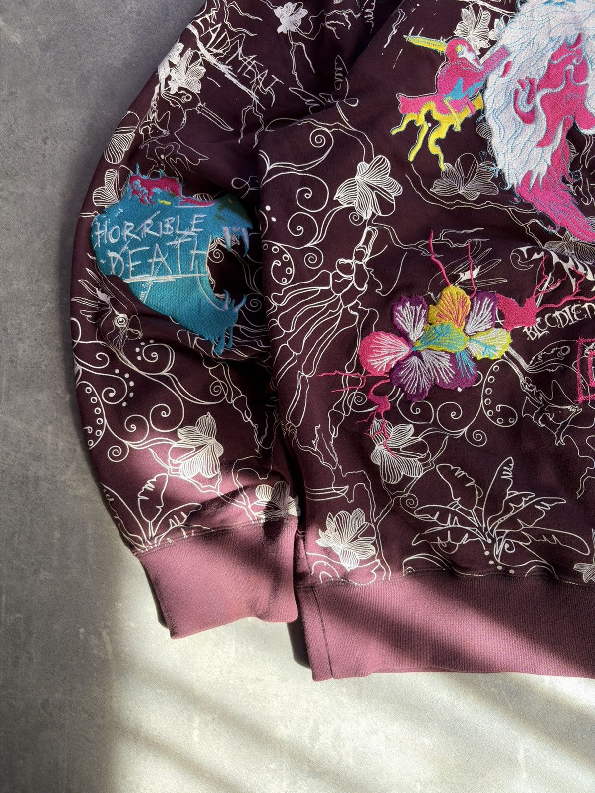 Artful Dodger Artful Dodger Exiled To Bishop AOP Embroidered Zip Hoodie XL Size US XL / EU 56 / 4 - 14 Thumbnail
