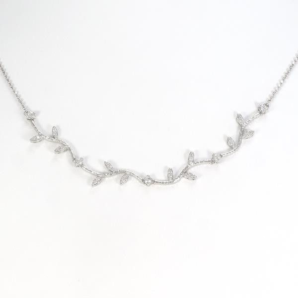 Other Other PT850 Platinum Diamond Necklace 40cm Metal Necklace in Excellent Condition Size ONE SIZE - 1 Thumbnail