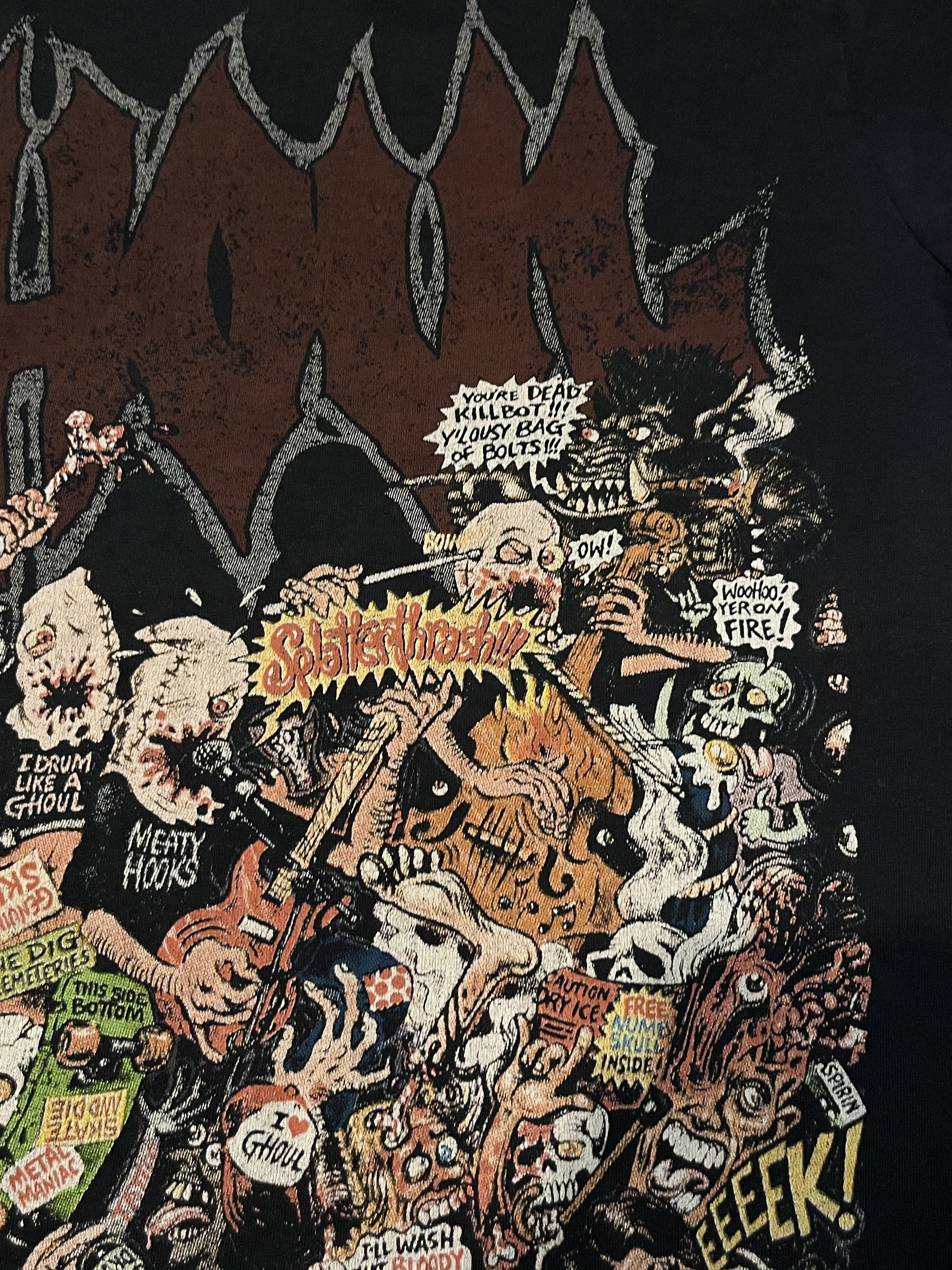 Band Tees × Vintage Ghoul band Promo Tee Thrash Death metal Comedy Shock Rock Size US M / EU 48-50 / 2 - 4 Thumbnail