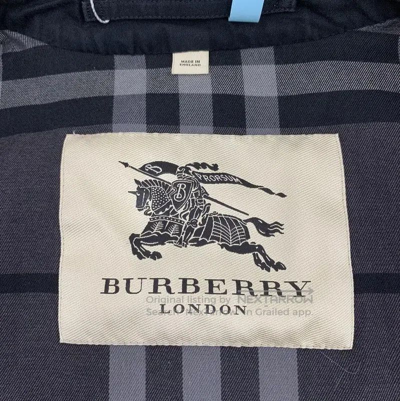 Burberry Burberry Black Cotton Men's Trench Coat. Size US L / EU 52-54 / 3 - 5 Thumbnail