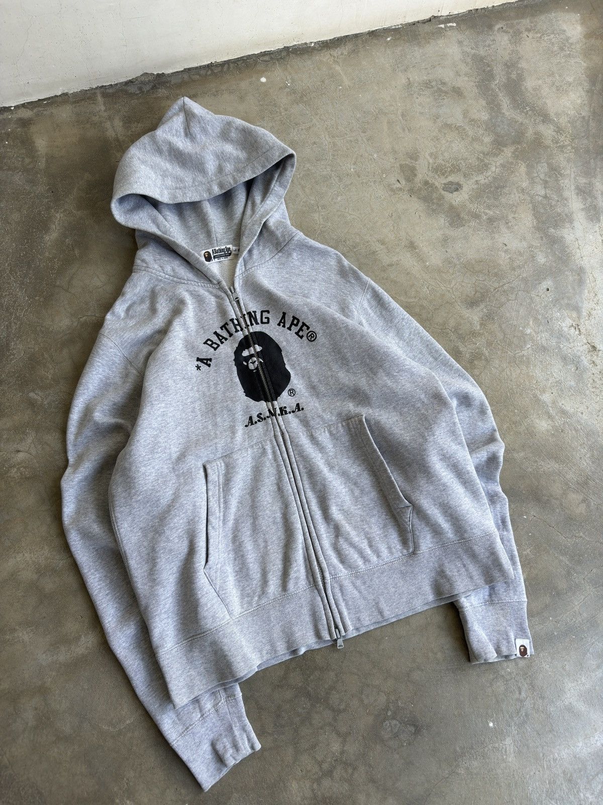 Bape A Bathing Ape Bape Ape shall never kill Ape zipper hoodie Size US L / EU 52-54 / 3 - 2 Thumbnail