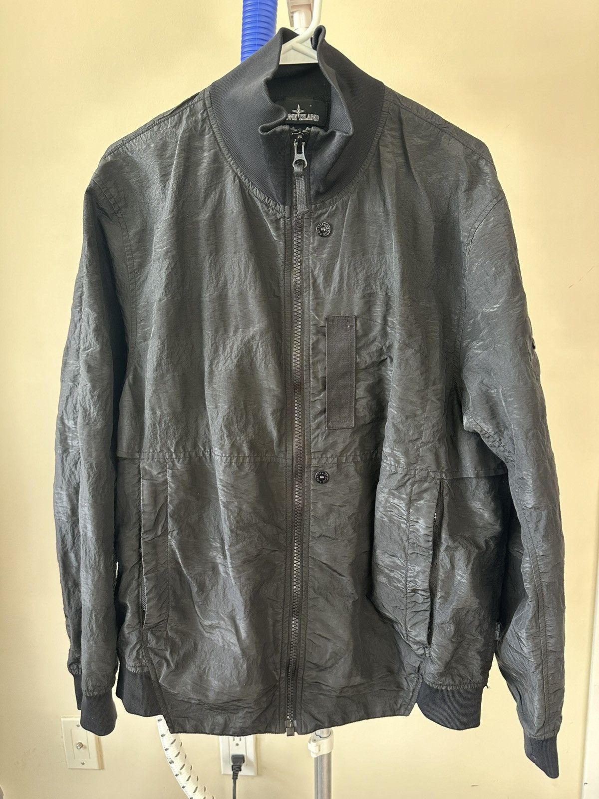 Stone Island × Stone Island Shadow Project Stone Island Shadow Project Striped Nylon Metal Jacket Size US L / EU 52-54 / 3 - 1 Thumbnail