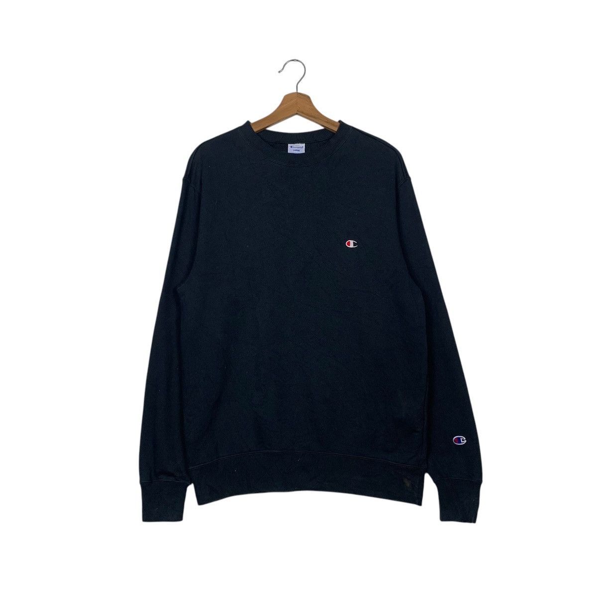 Champion Champion Plain Crewneck Sweatshirt Size US L / EU 52-54 / 3 - 1 Thumbnail