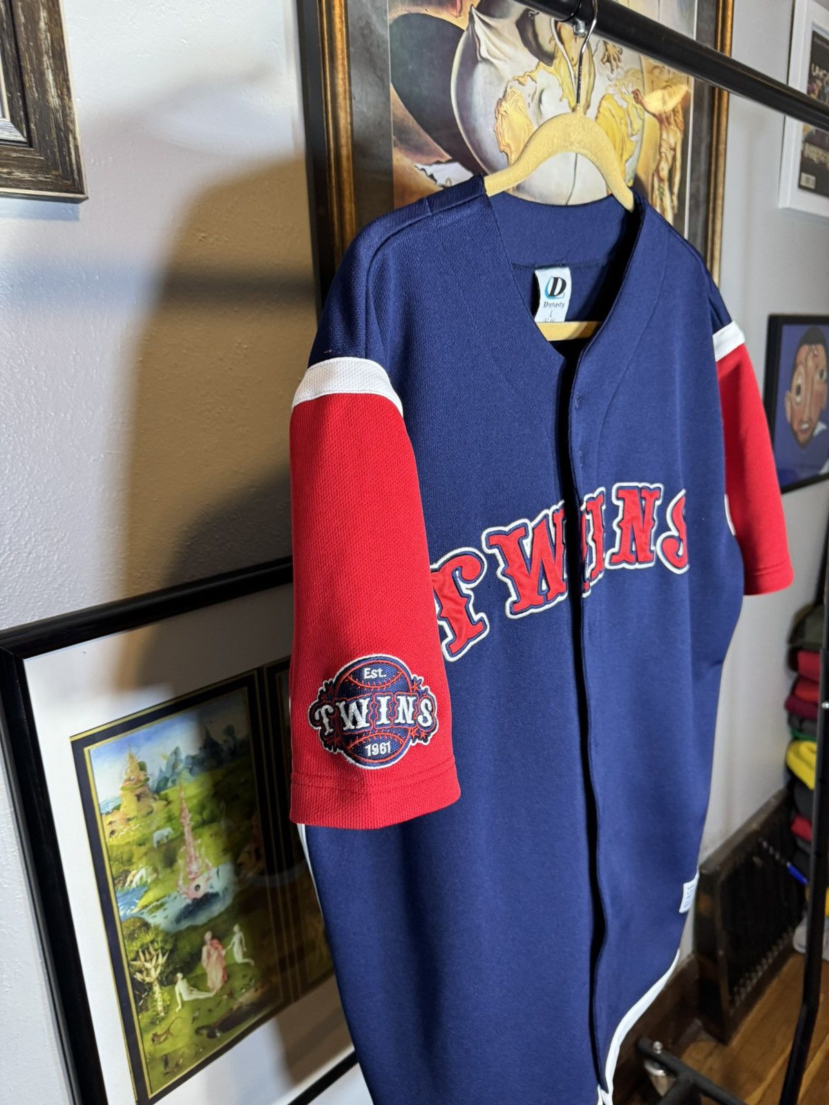 MLB Minnesota Twins Baseball Jersey Size US L / EU 52-54 / 3 - 3 Thumbnail