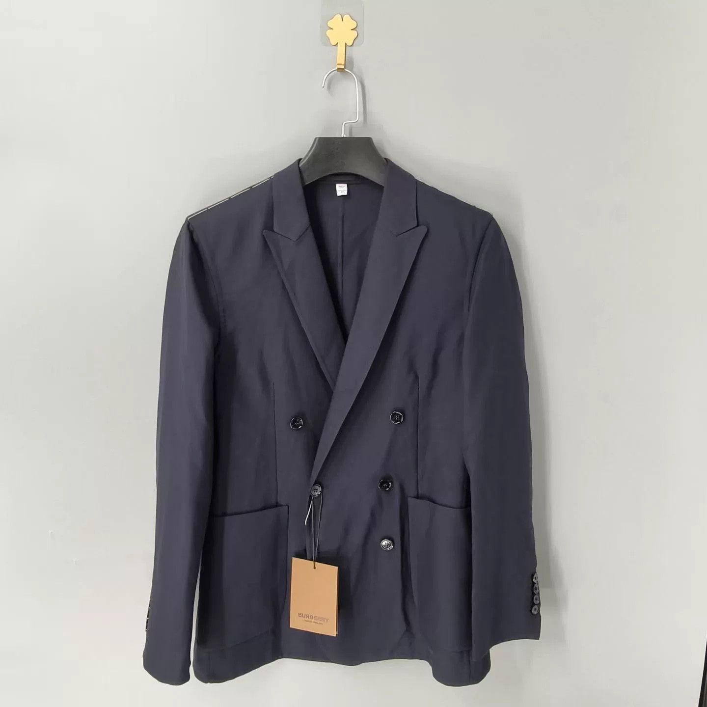 Burberry burberry casual double-breasted blazer jacket Size US M / EU 48-50 / 2 - 1 Thumbnail