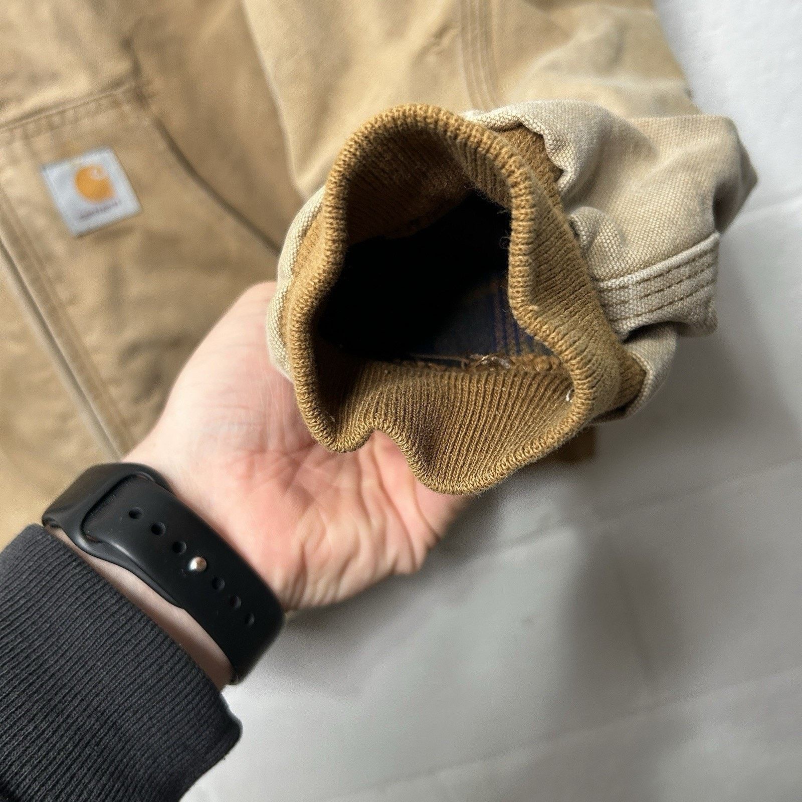 Carhartt Vintage Carhartt Flannel-Lined Active Jacket “Brown” J05BRN Size US XL / EU 56 / 4 - 4 Thumbnail