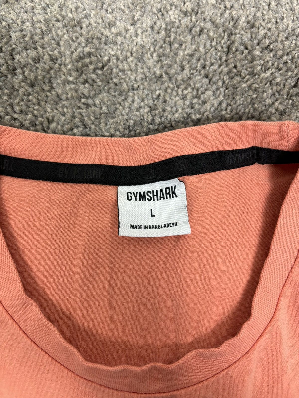 Gymshark Orange gymshark crest logo tshirt Size US L / EU 52-54 / 3 - 3 Thumbnail