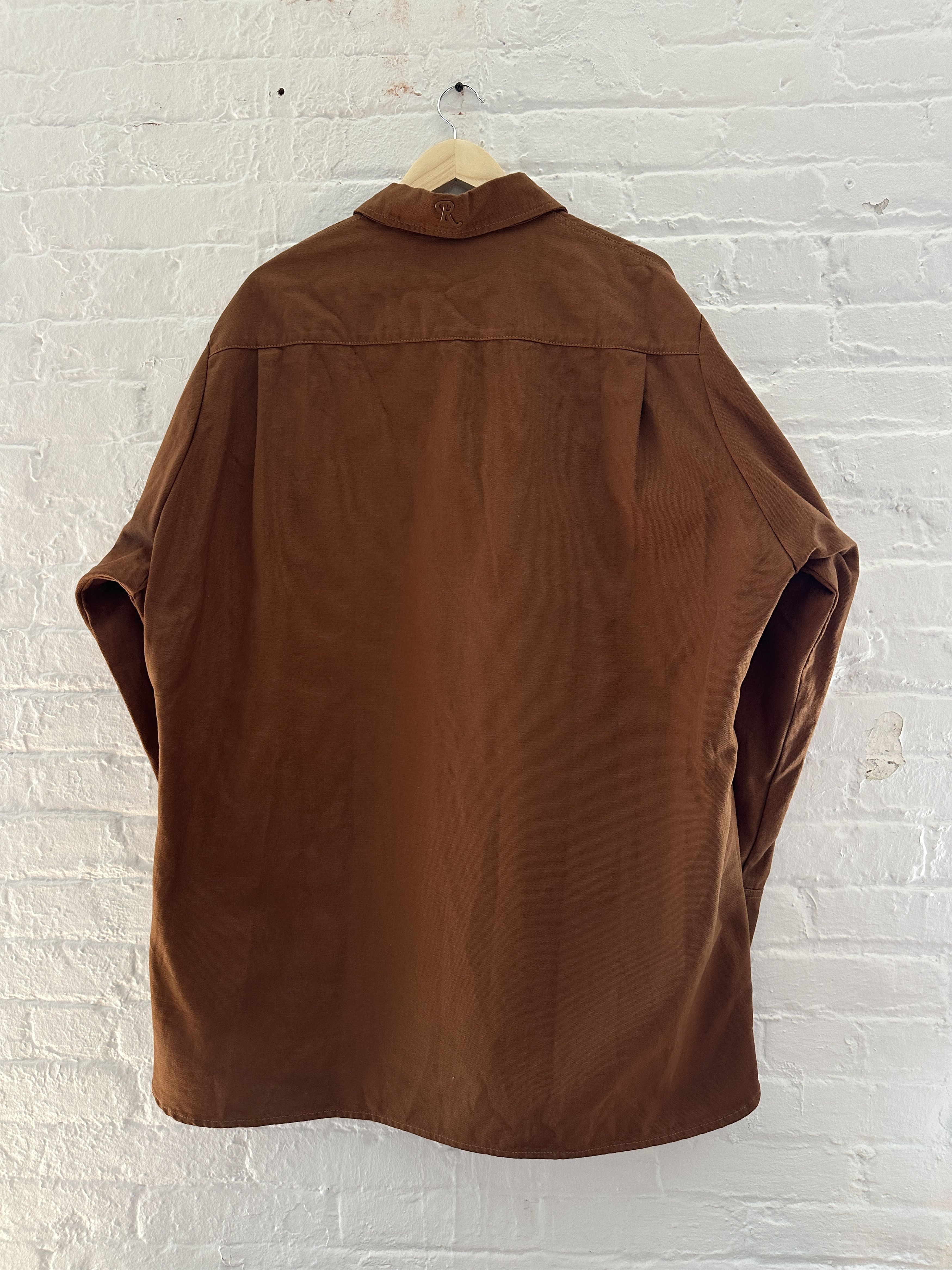 Raf Simons Raf Simons Oversized Denim Shirt Size US XXL / EU 58 / 5 - 6 Thumbnail