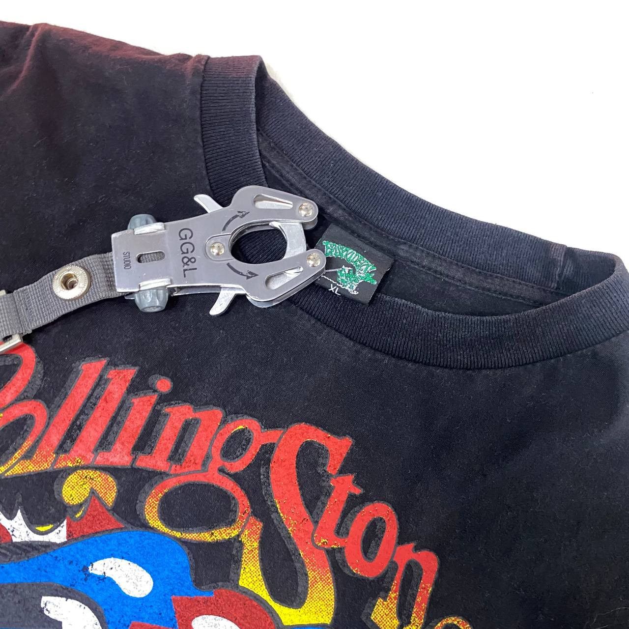 Band Tees × The Rolling Stones × Vintage 💥VINTAGE💥 The Rolling Stones 1989 american flag Tour Merch Size US XL / EU 56 / 4 - 6 Thumbnail