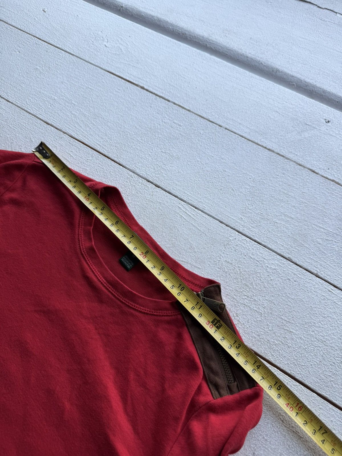 Polo Ralph Lauren Vintage Ralph Lauren Jeans Co Red Sweatshirt Zip Shoulder Size M / US 6-8 / IT 42-44 - 15 Thumbnail