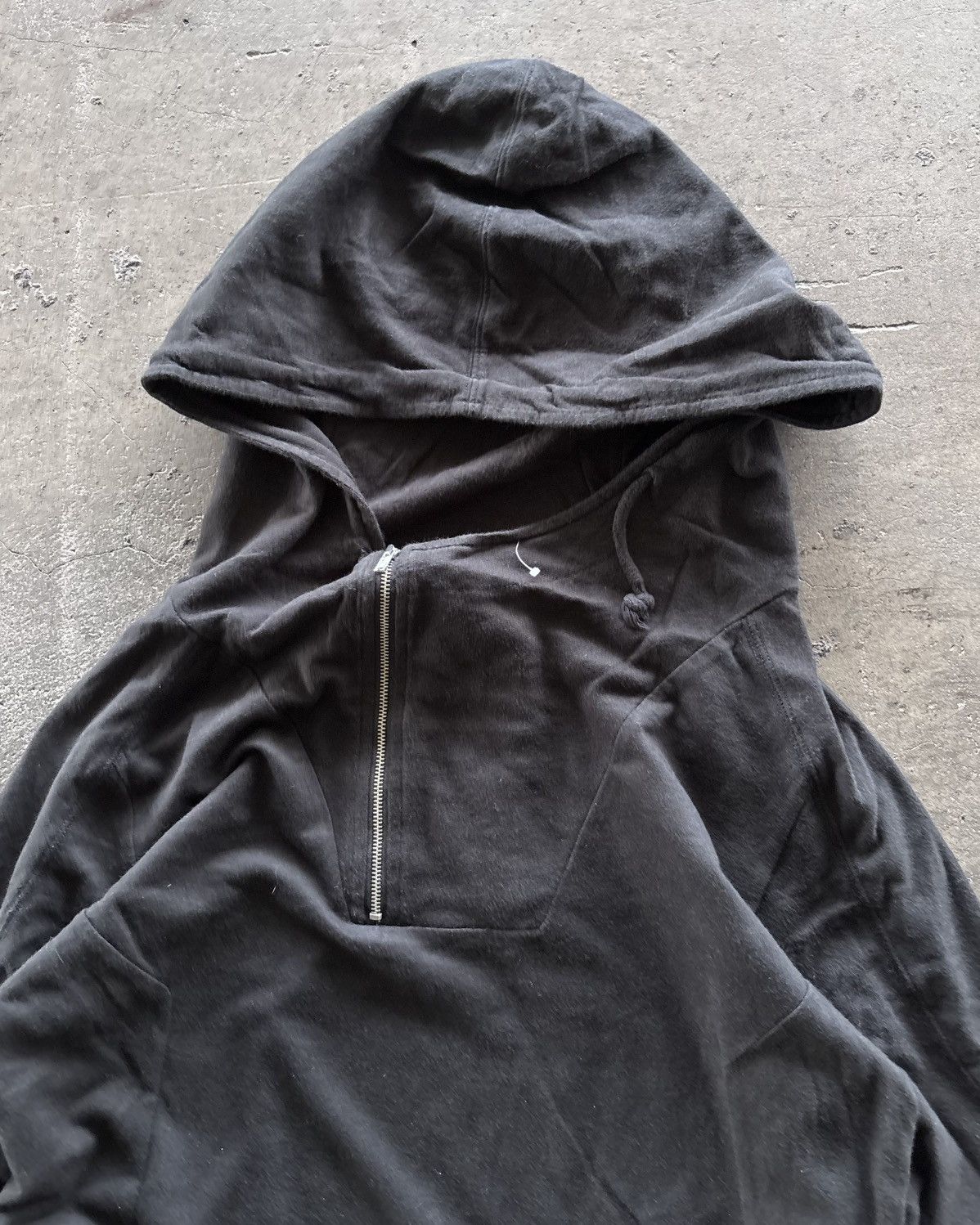 If Six Was Nine Codes Combine Assymetrical Faded Black Hoodie Size US L / EU 52-54 / 3 - 2 Thumbnail