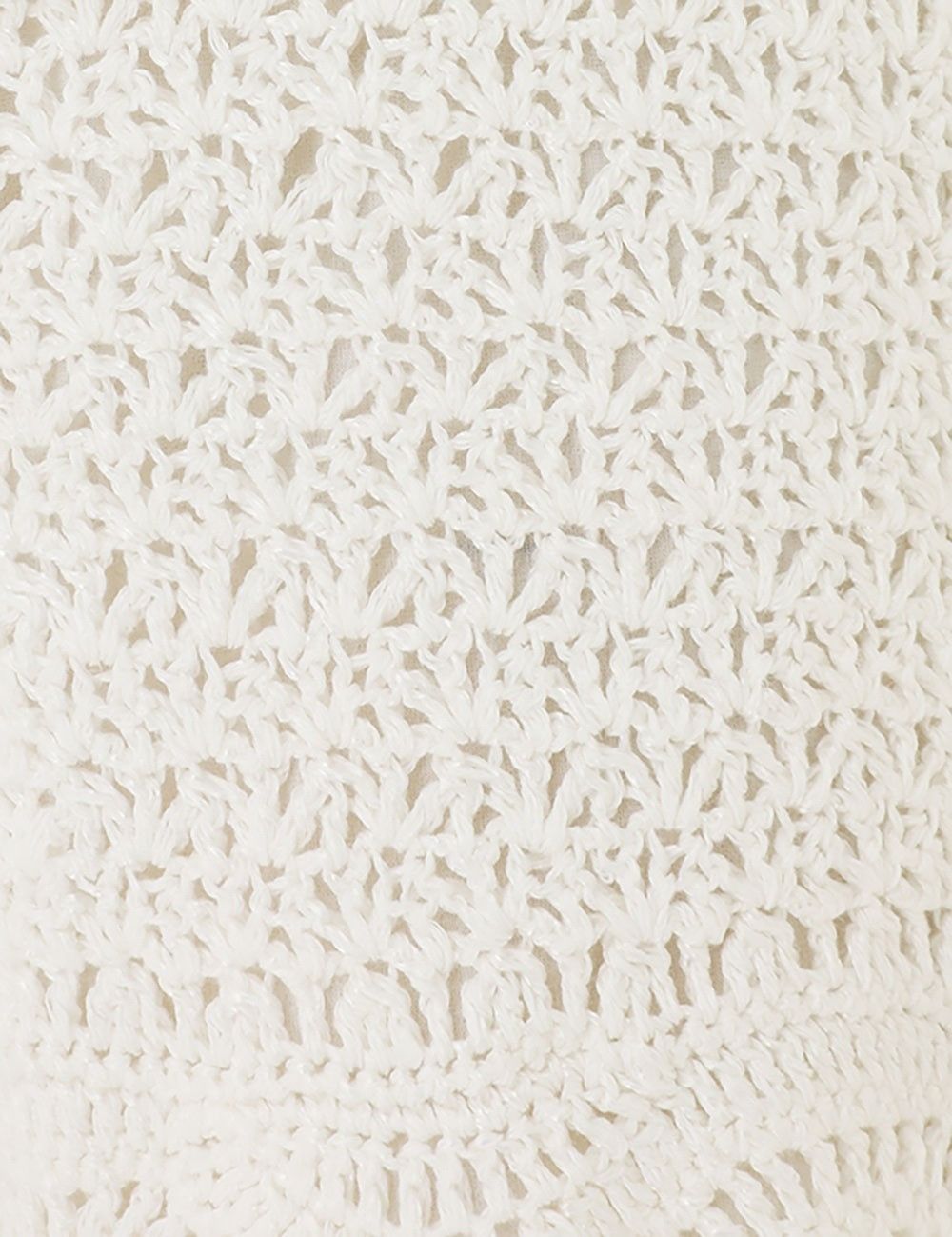 Zimmermann oc11z0525 Lightburst Crochet Shorts in White Size 26" / US 2 / IT 38 - 6 Thumbnail