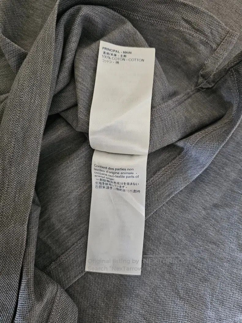 Louis Vuitton Louis Vuitton Men's Gray Short Sleeve Polo. Size US XL / EU 56 / 4 - 6 Thumbnail